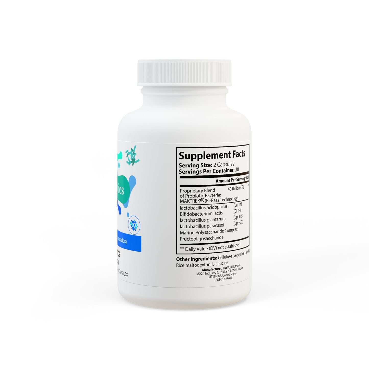 Probiotics Supplement (60 Capsules)