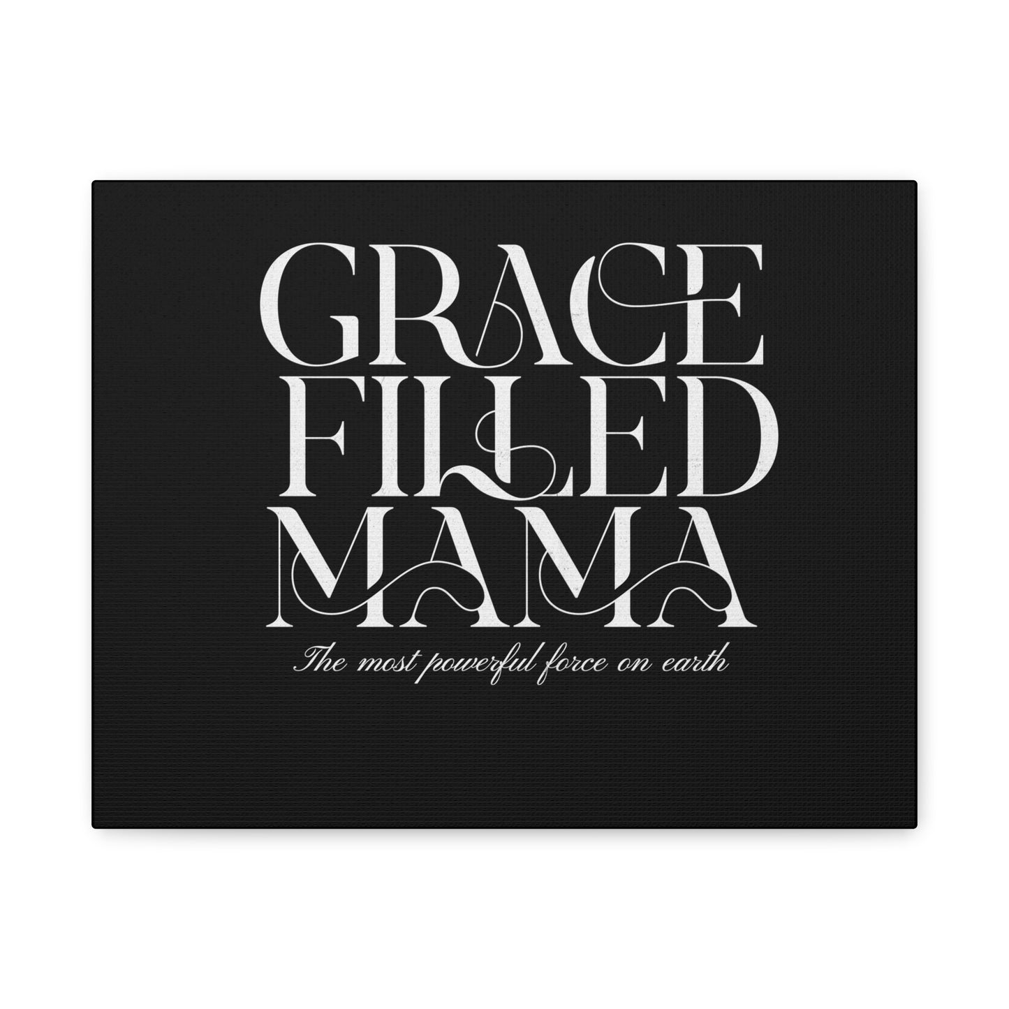 Inspirational Canvas Art for Moms - Grace Filled Mama
