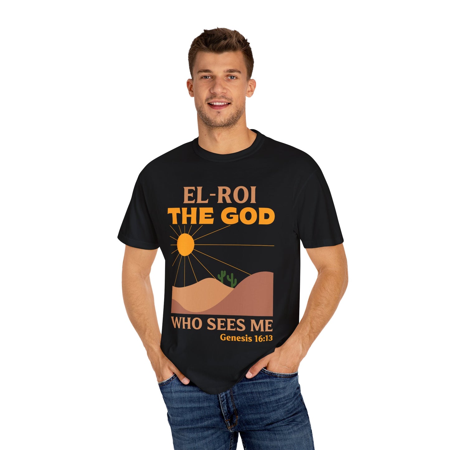 Inspirational Unisex T-Shirt - 'El-Roi The God Who Sees Me'