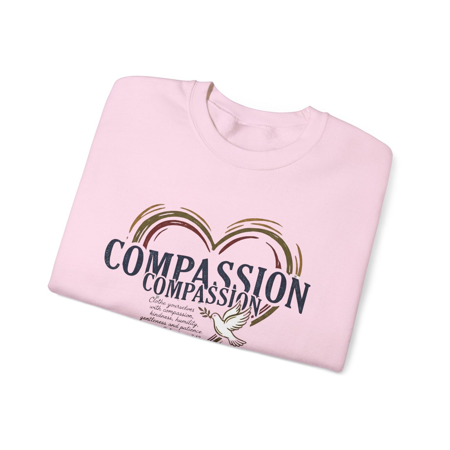 Compassion Heart Compassion Crewneck Sweatshirt