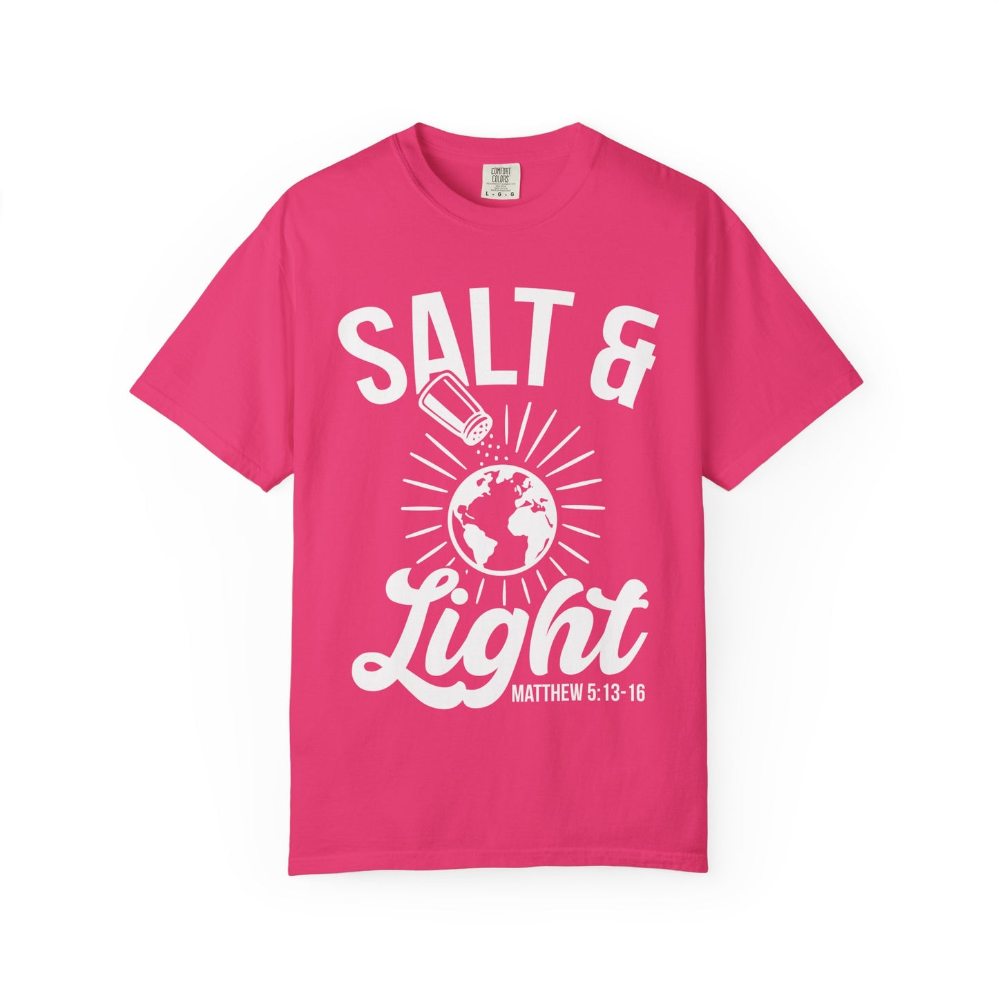 Inspirational Unisex T-Shirt: Salt & Light Graphic, Christian Gifts, Faith Apparel