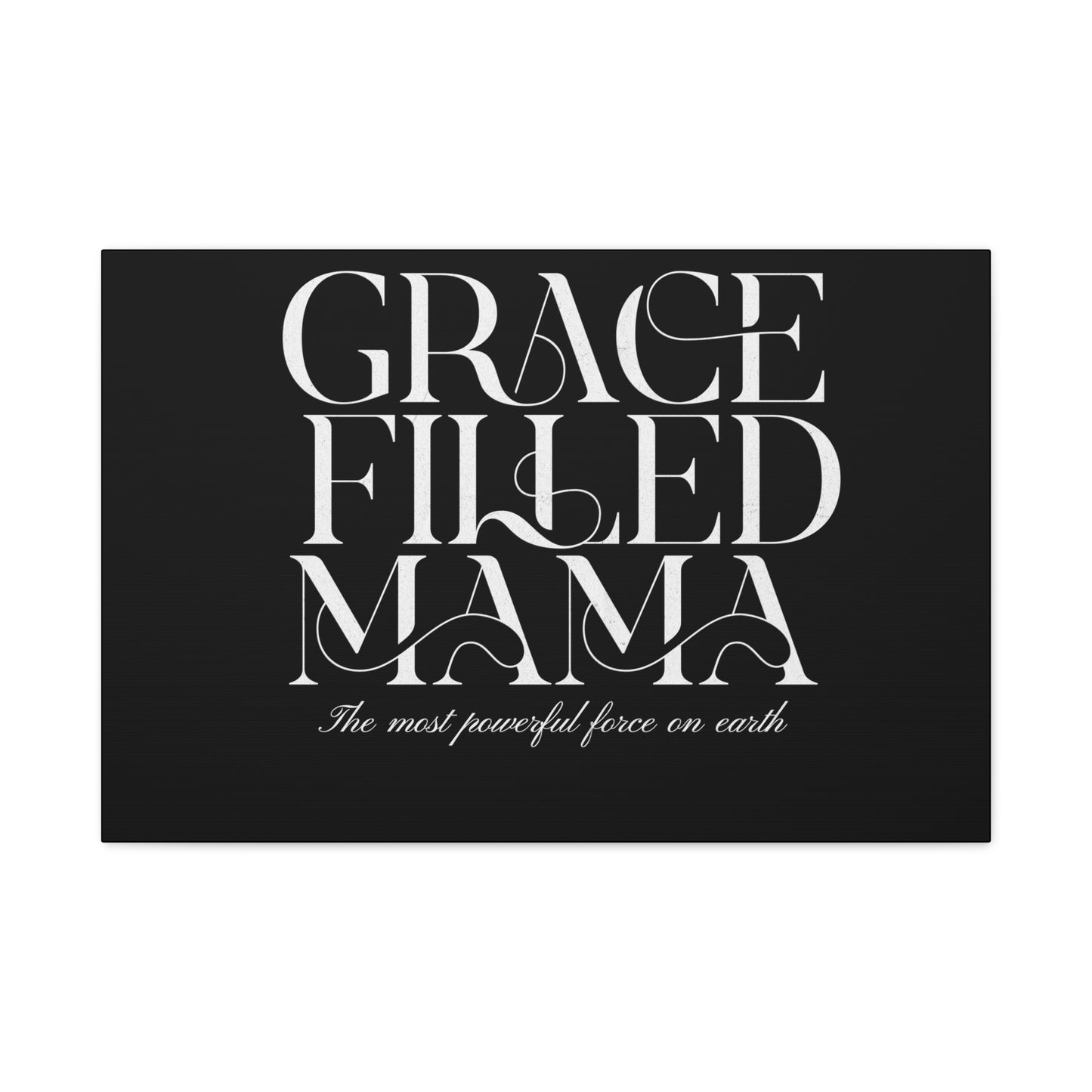 Inspirational Canvas Art for Moms - Grace Filled Mama