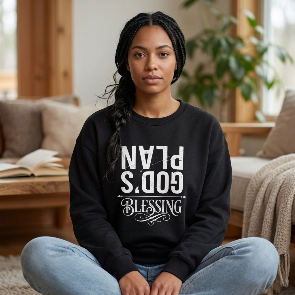 God's Plan Blessing sweatshirt