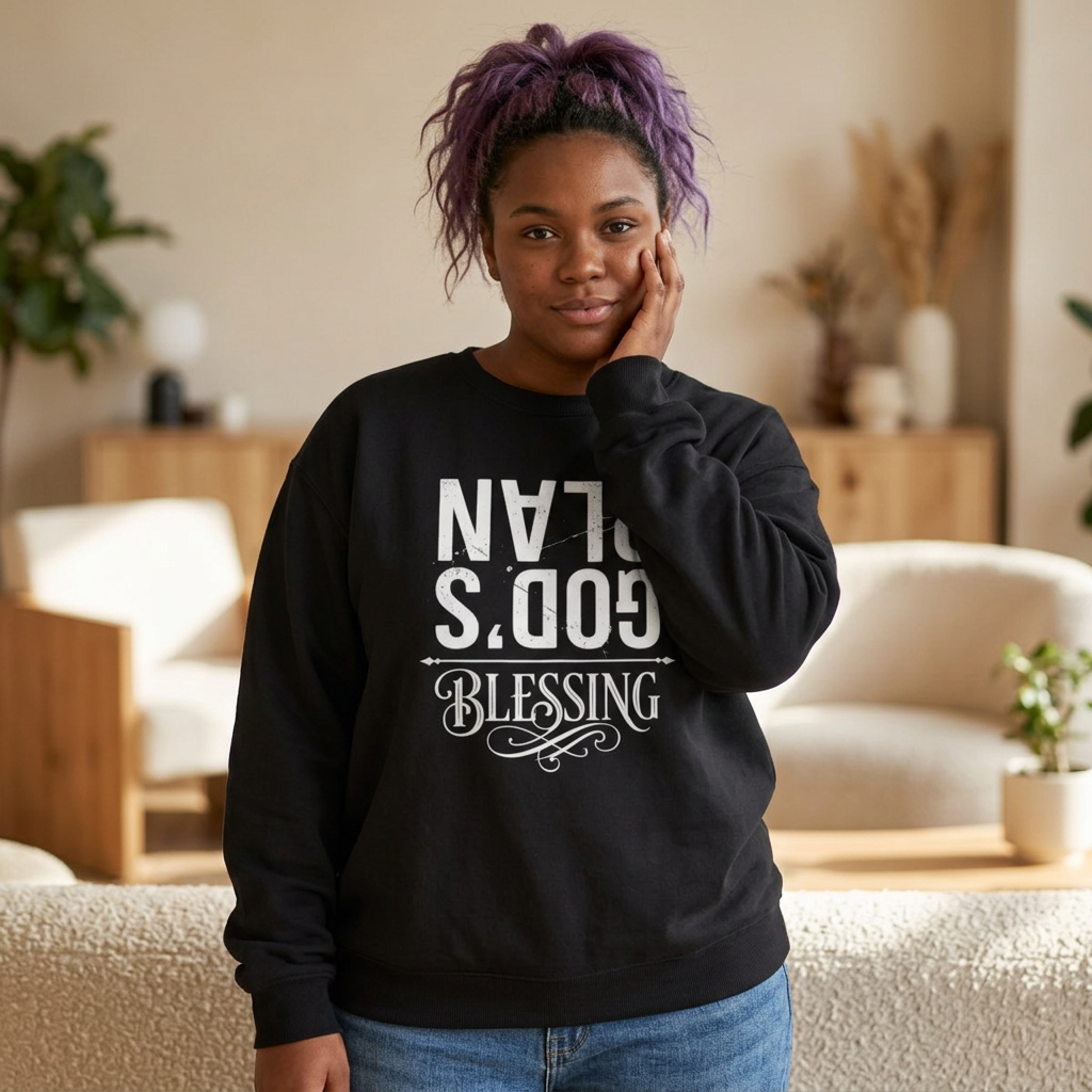 God's Plan Blessing sweatshirt