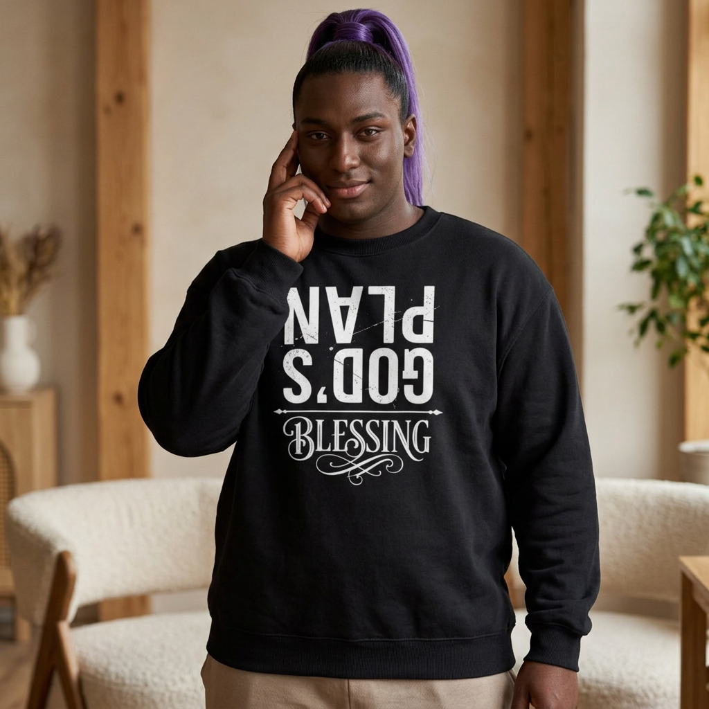 God's Plan Blessing sweatshirt