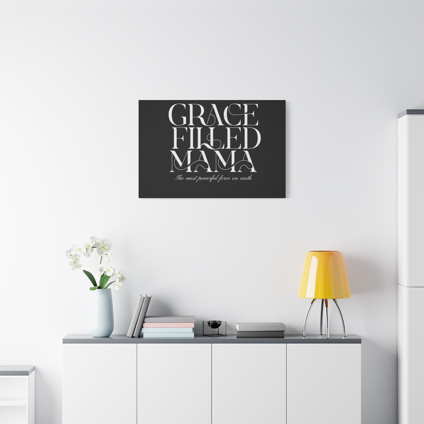 Inspirational Canvas Art for Moms - Grace Filled Mama