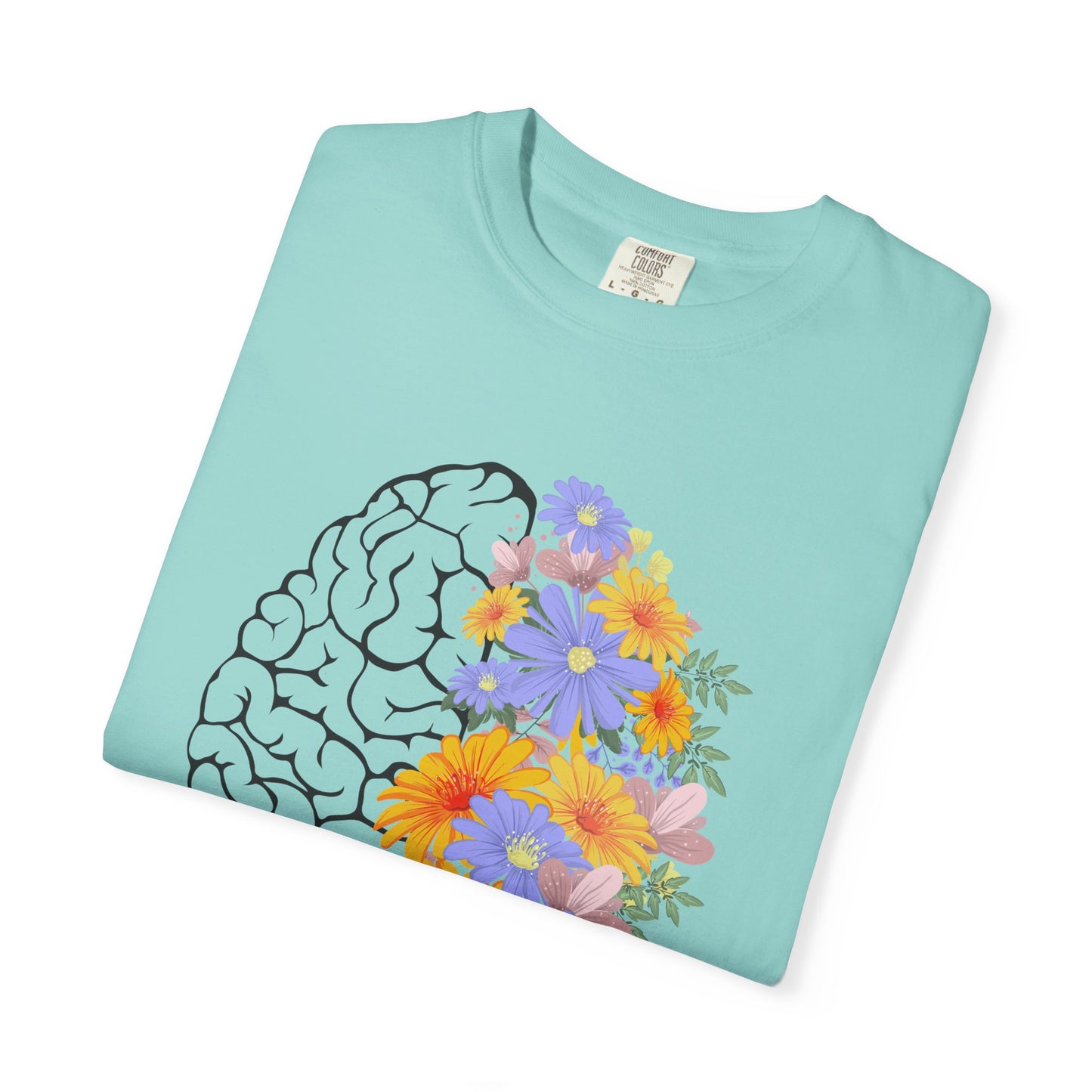 Mindful Floral Unisex T-Shirt - Embrace Positive Vibes