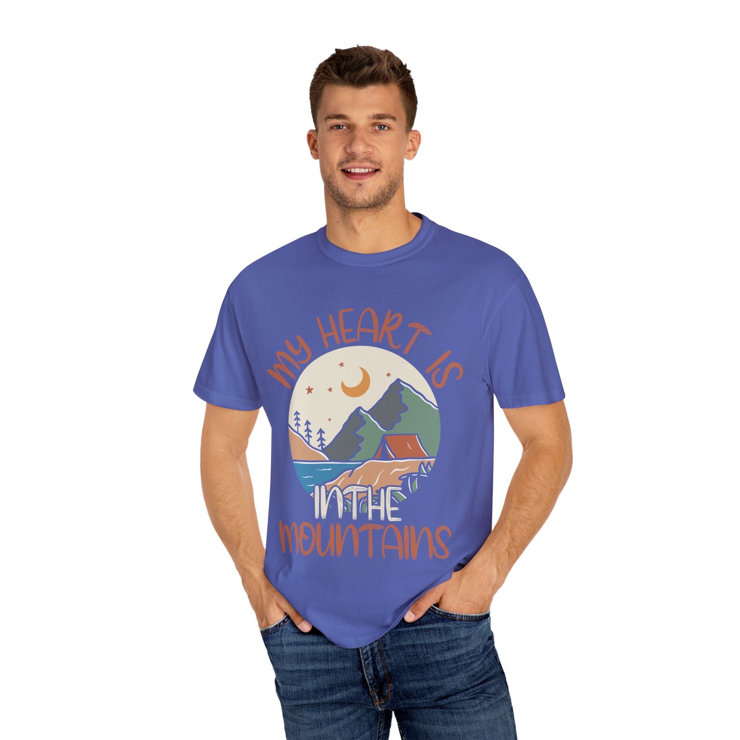 My Heart is in the Mountains Unisex T-Shirt – Perfect for Nature Lovers