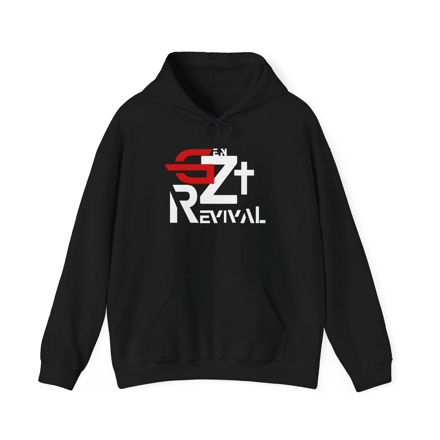 GEN Z Revival Unisex Hooded Sweatshirt - Trendy Streetwear Graphic Hoodie