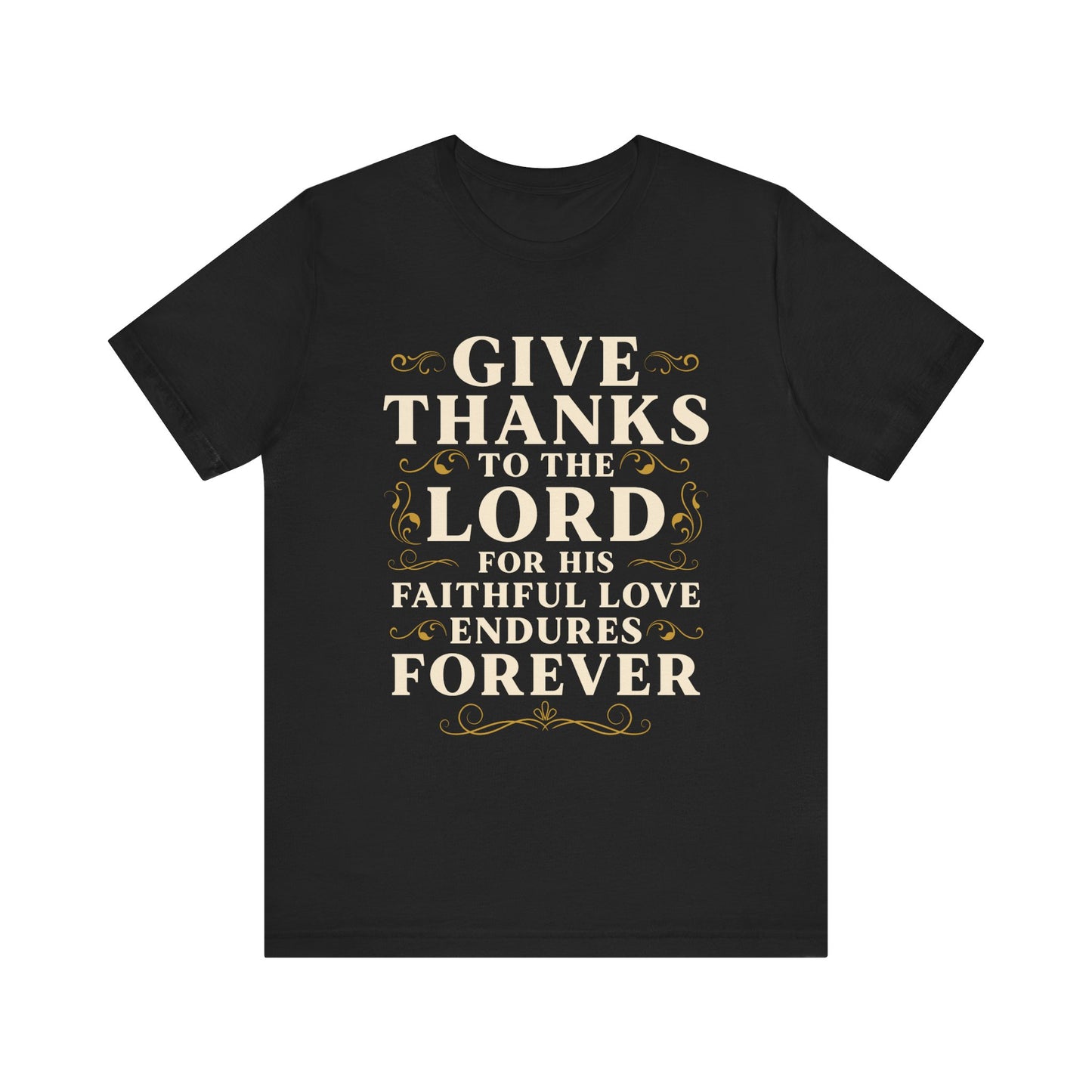 Thankful Unisex Tee - Faith-Based Apparel - Christian Gift