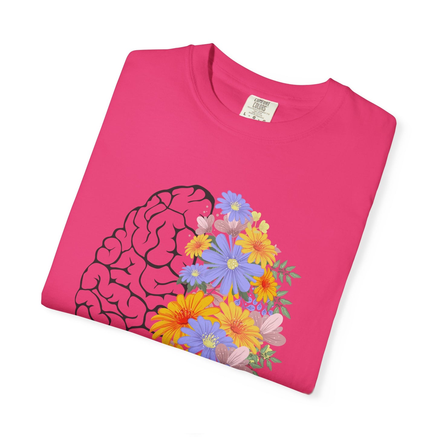 Mindful Floral Unisex T-Shirt - Embrace Positive Vibes