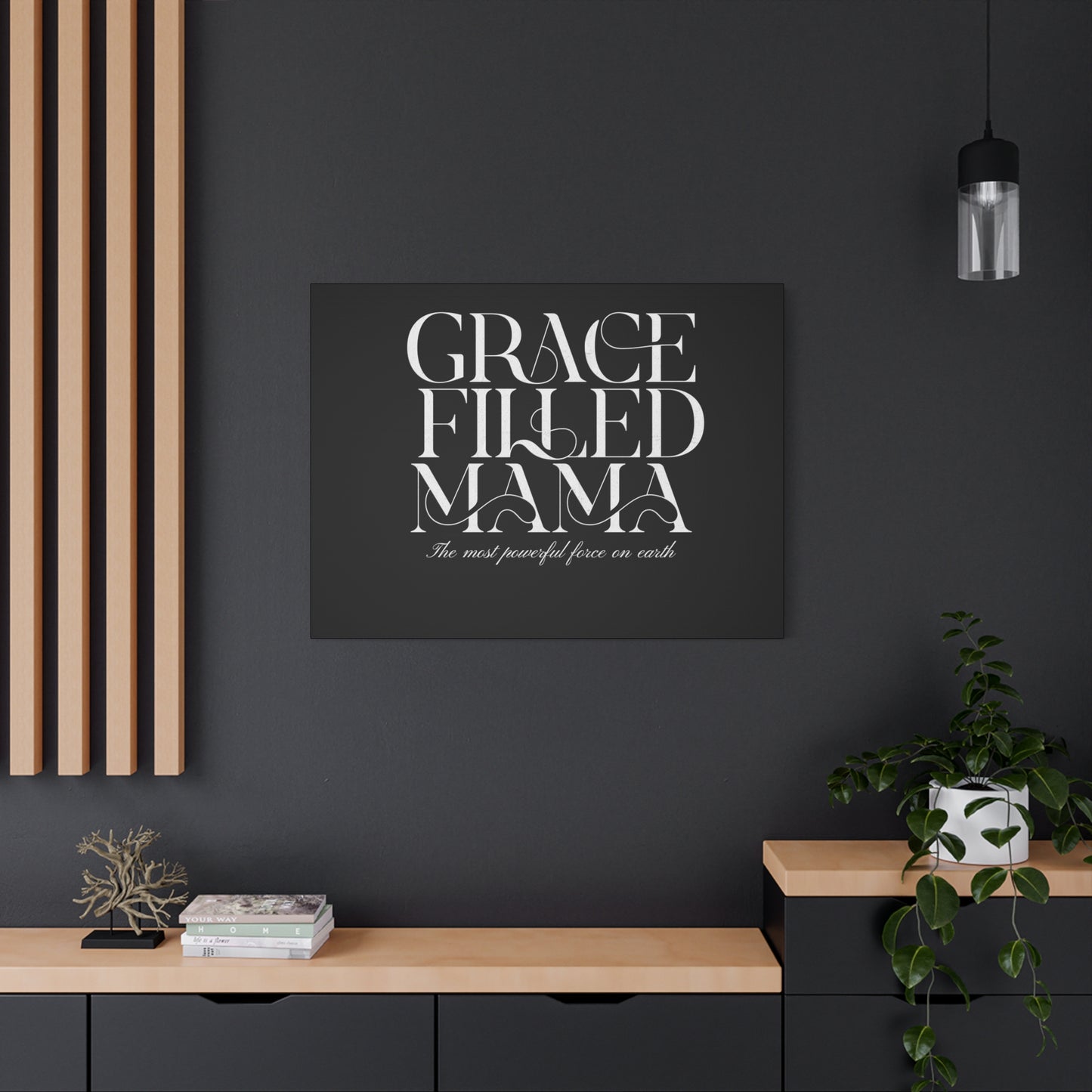Inspirational Canvas Art for Moms - Grace Filled Mama