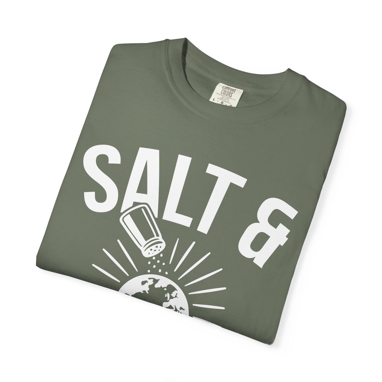 Inspirational Unisex T-Shirt: Salt & Light Graphic, Christian Gifts, Faith Apparel