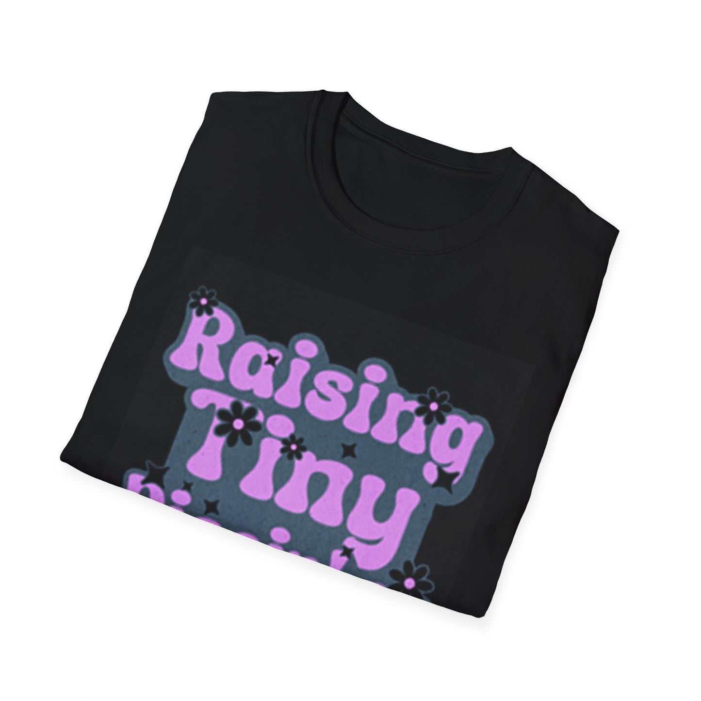 Raising Tiny Disciples Unisex Softstyle T-Shirt - Fun & Playful Tee for Parenting and Family