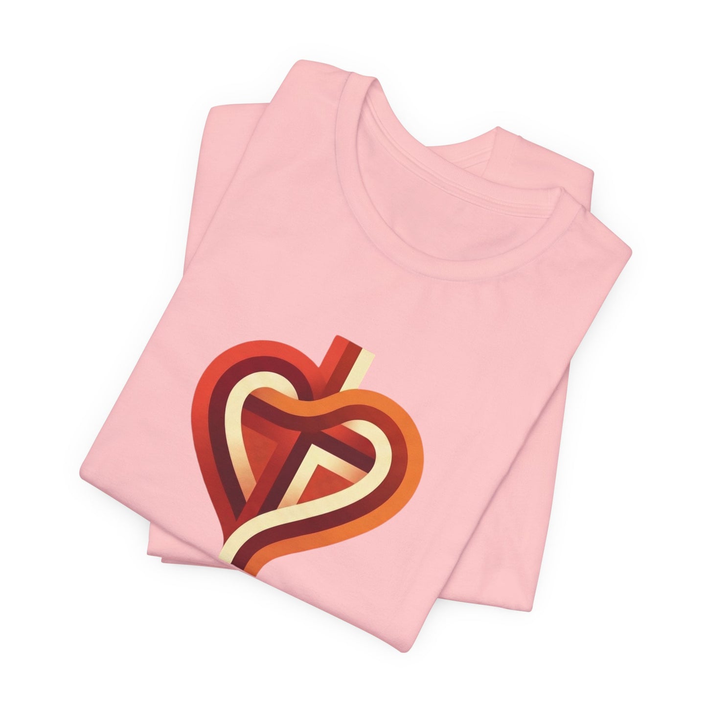 Compassion heart cross design Tee | Compassion T-Shirt