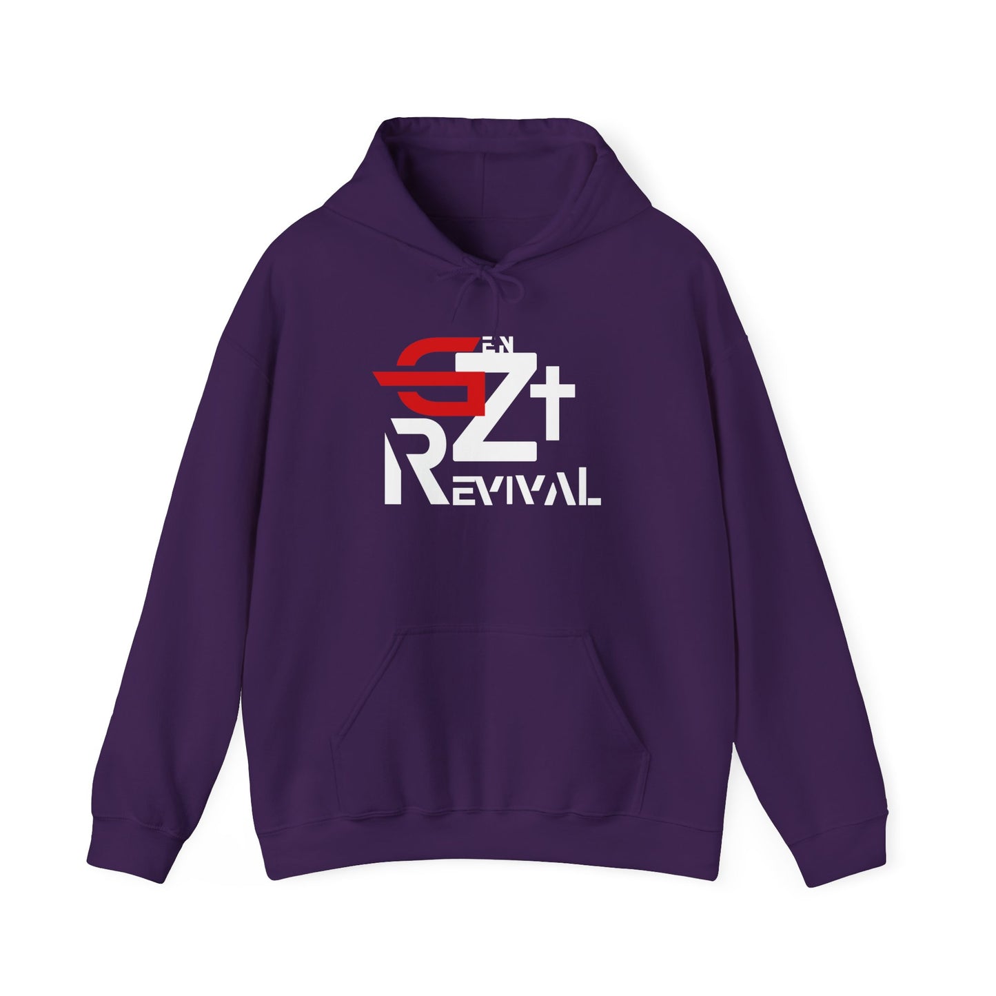 GEN Z Revival Unisex Hooded Sweatshirt - Trendy Streetwear Graphic Hoodie