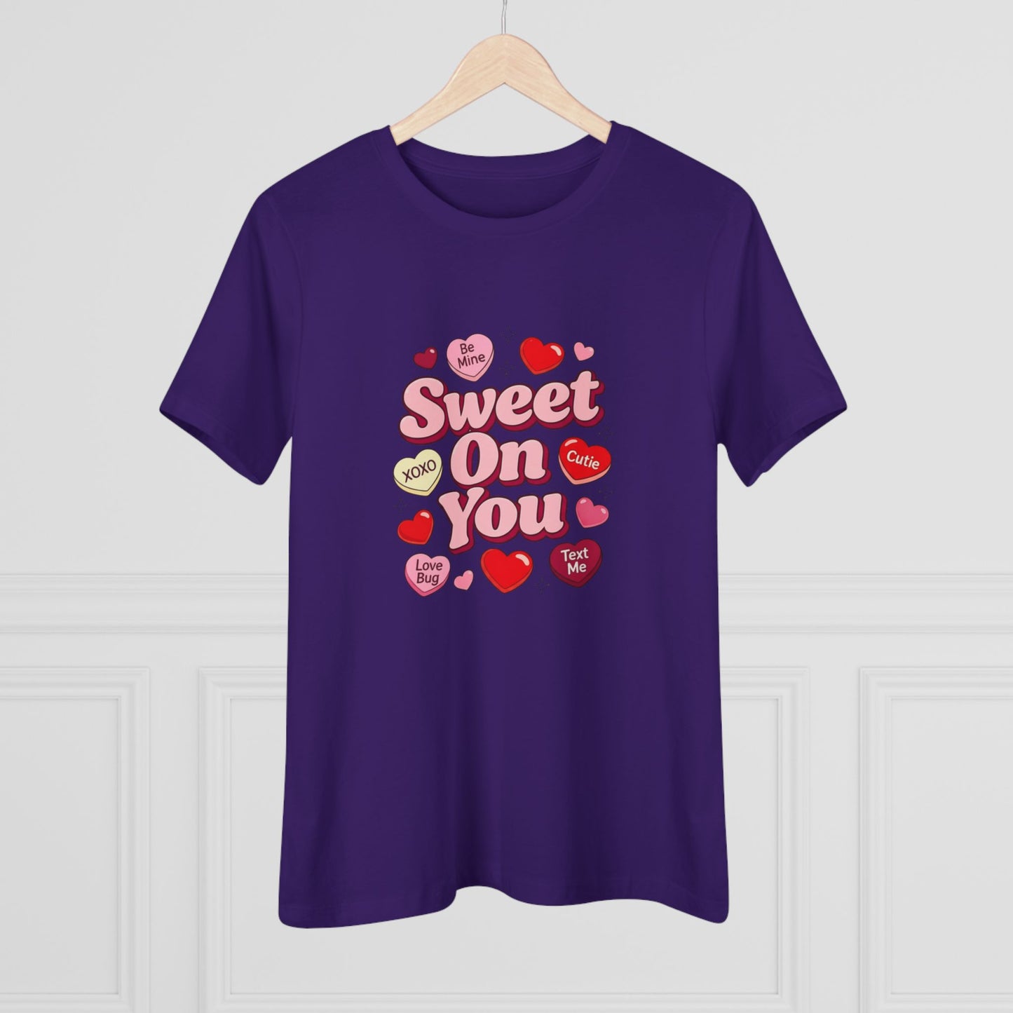 Sweet On You tee | Conversation Heart Valentine's Shirt