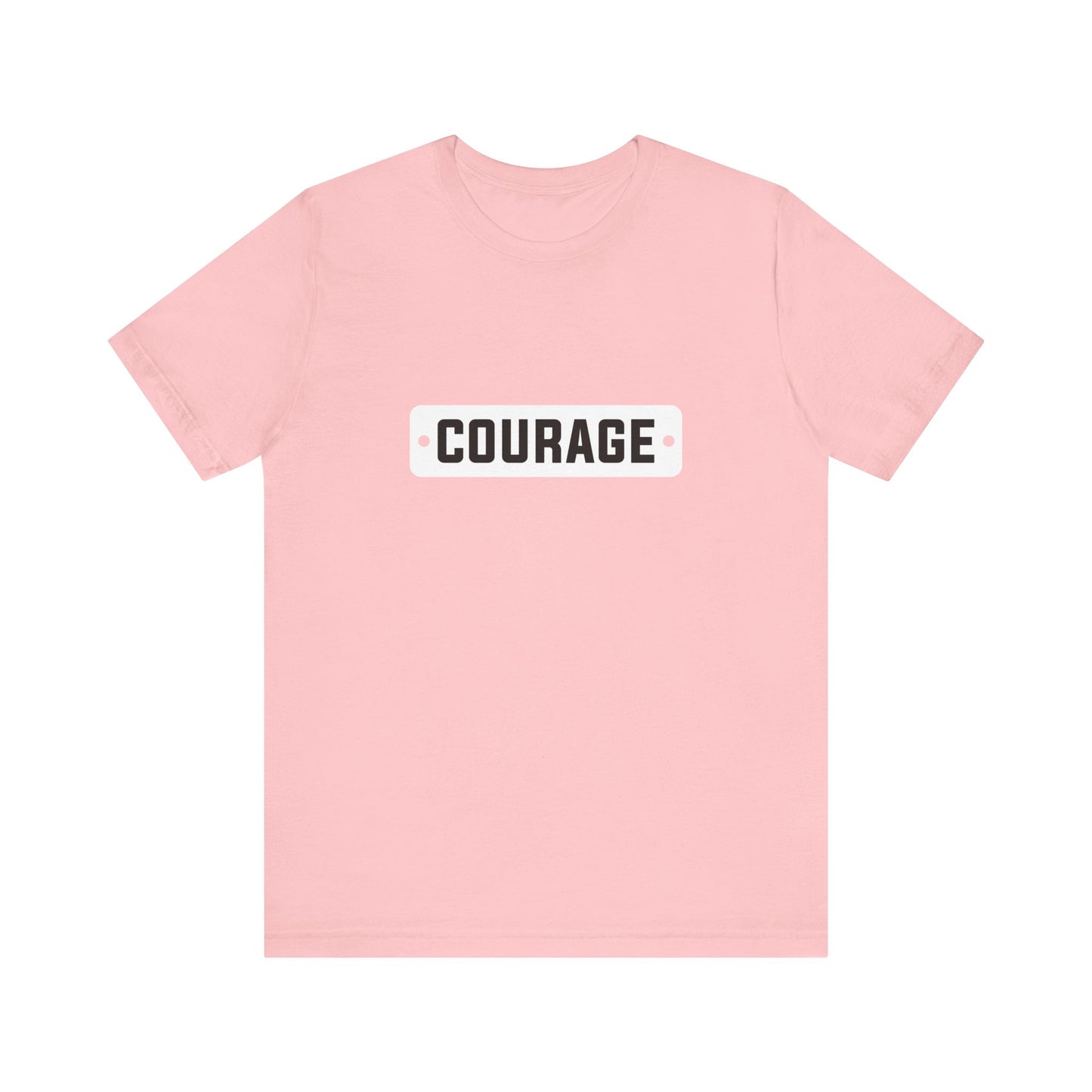 Courage Graphic Tee - Unisex Jersey Short Sleeve T-Shirt for Empowerment