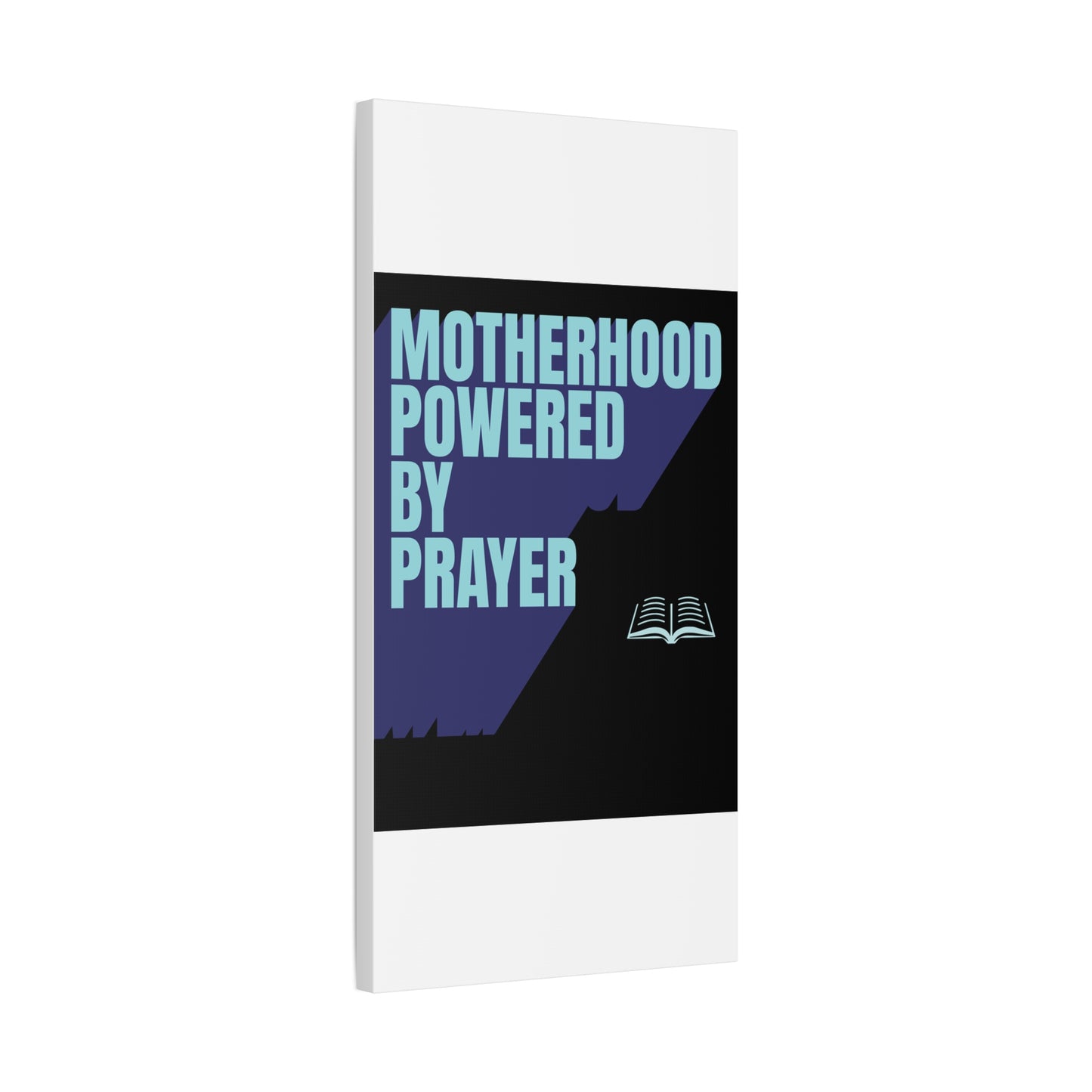 Inspirational Canvas Art - Motherhood Powered By Prayer