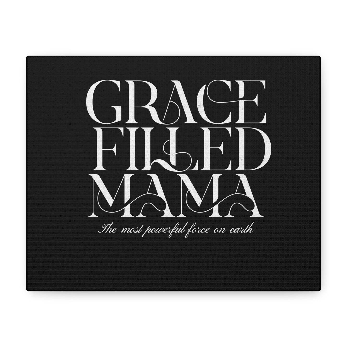 Inspirational Canvas Art for Moms - Grace Filled Mama