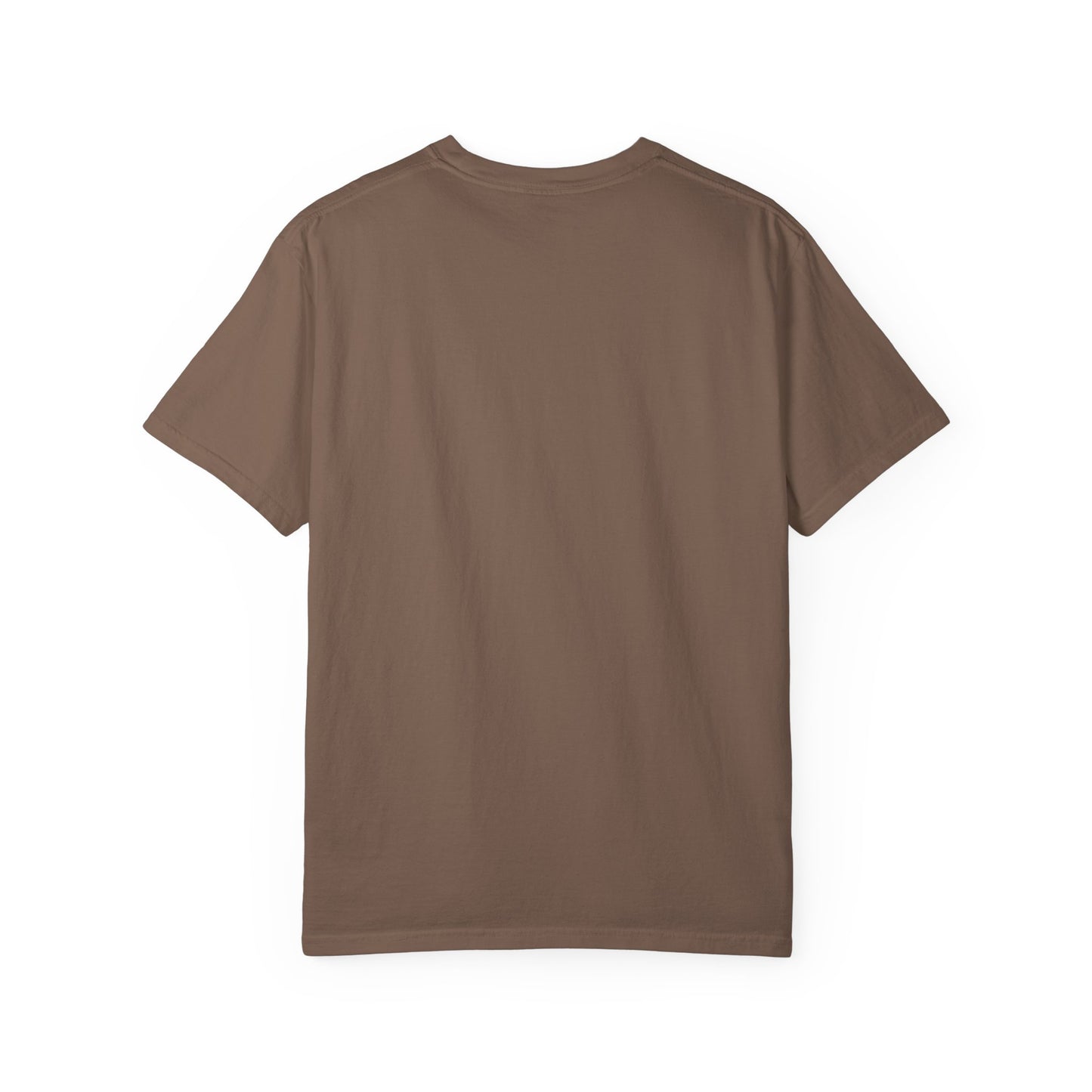 Coffee Lovers Unisex Garment-Dyed T-Shirt | Life Happens Coffee Helps
