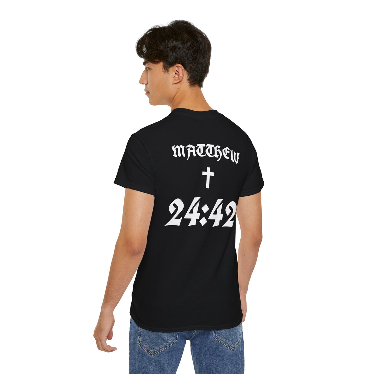 Matthew 24:42 Bible Verse Tee | Cross 24:42 Shirt