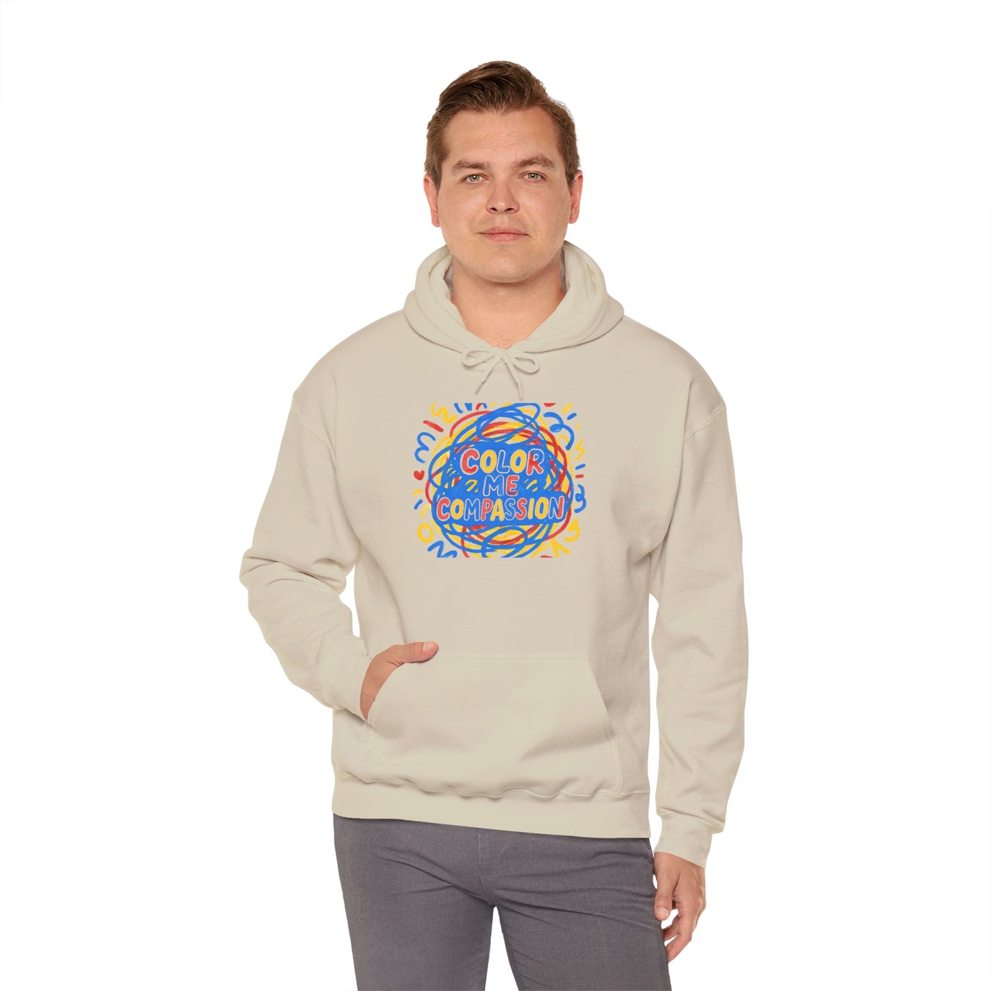 Planet Earth Graphic Hoodie — Colorful Globe Eco Sweatshirt