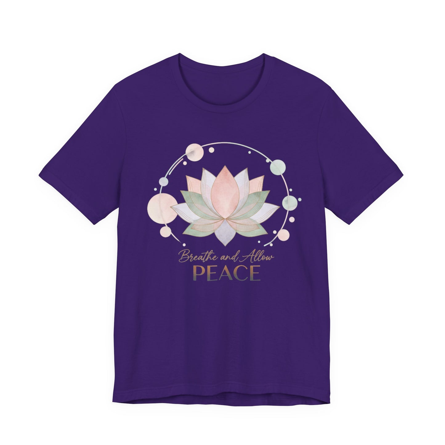 Mindful & Into Peace Tee | self care shirt, boundary quote