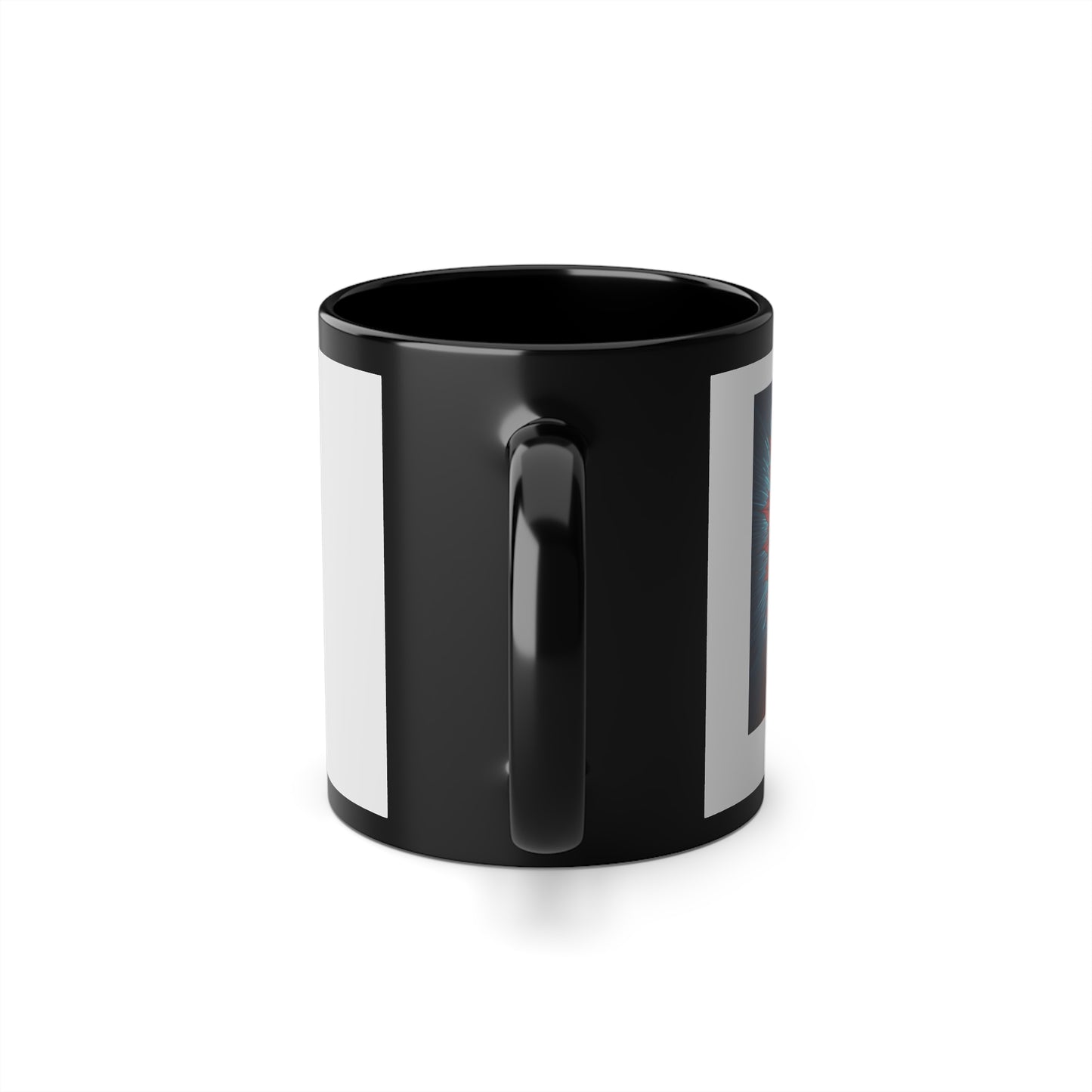 Love Never Fails-Black Coffee Cup, 11oz