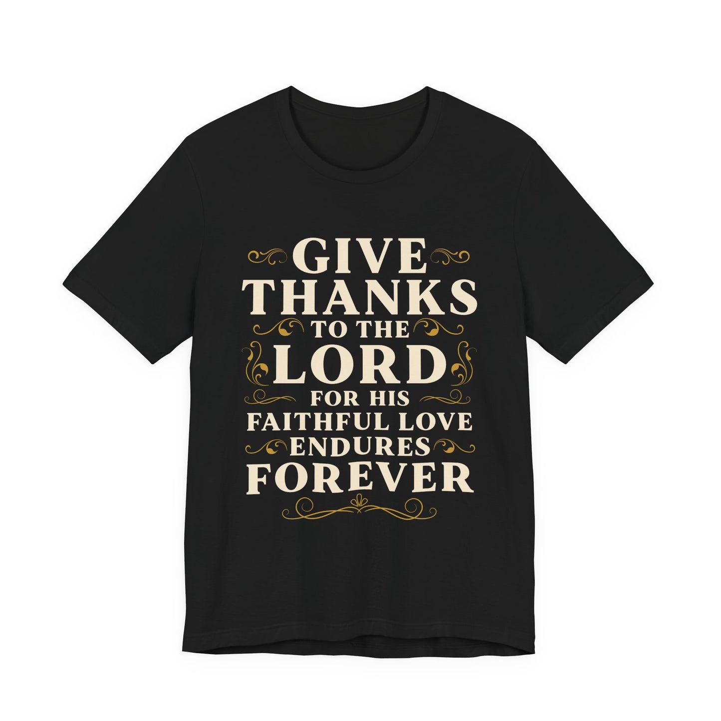 Thankful Unisex Tee - Faith-Based Apparel - Christian Gift