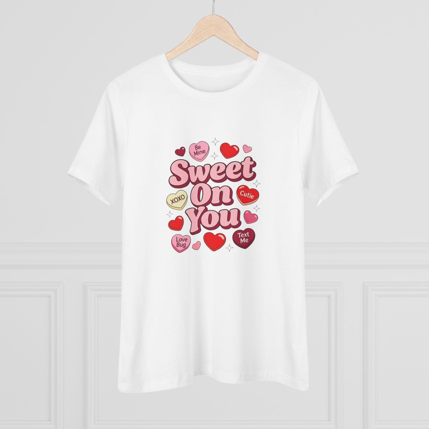 Sweet On You tee | Conversation Heart Valentine's Shirt