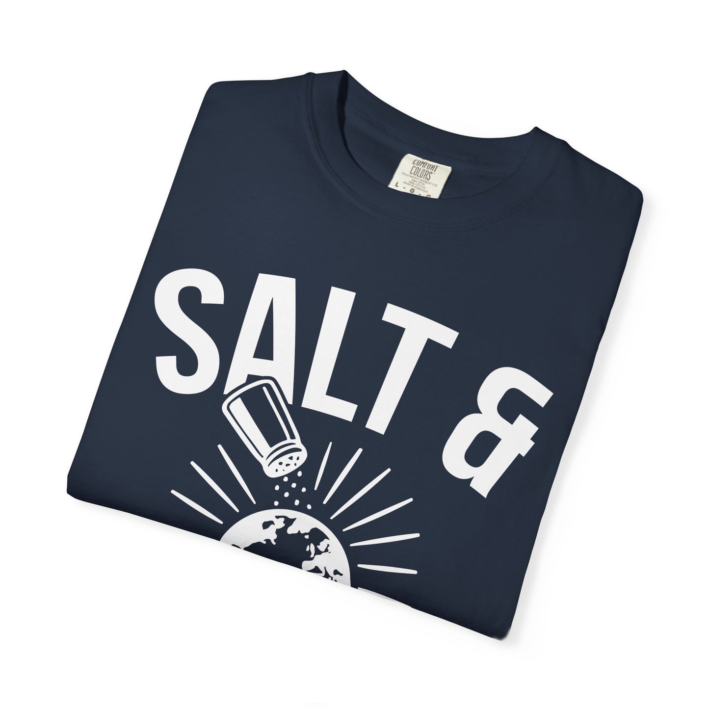 Inspirational Unisex T-Shirt: Salt & Light Graphic, Christian Gifts, Faith Apparel