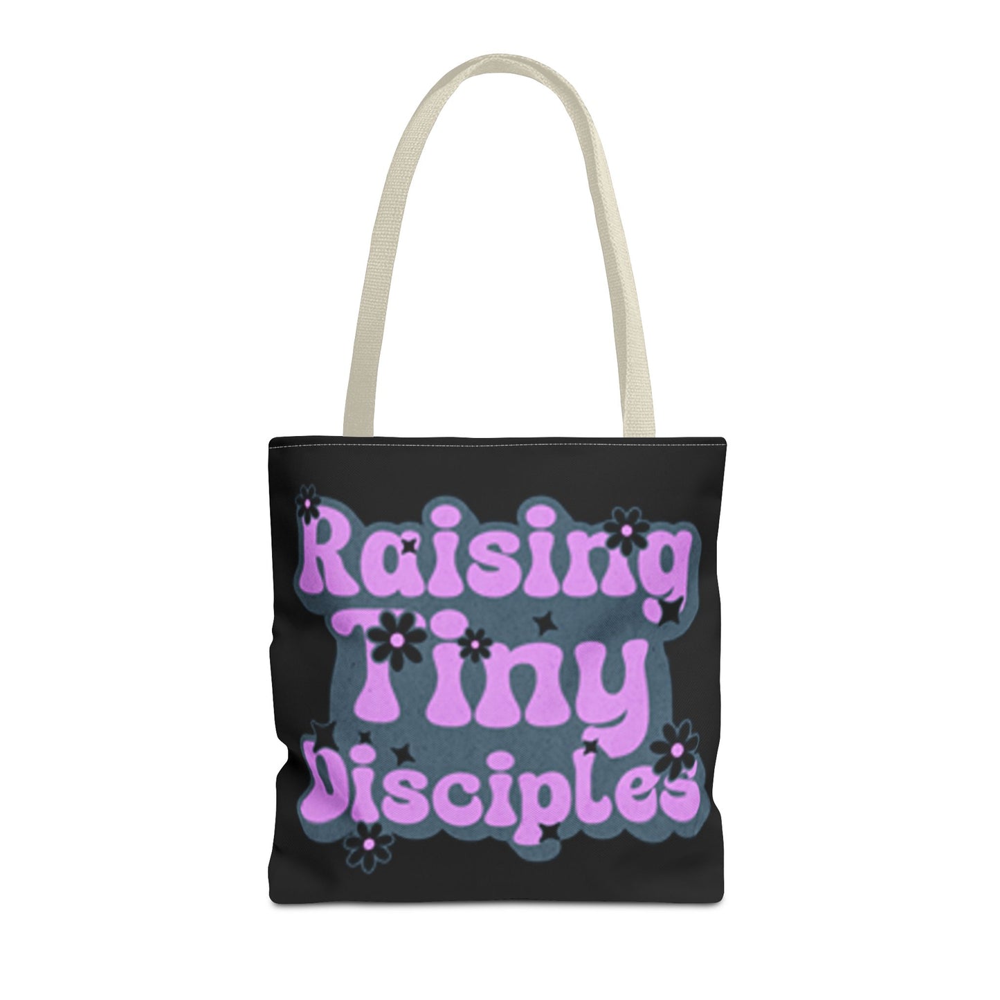Raising Tiny Disciples Tote Bag - Eco-Friendly Bag for Moms & Caregivers