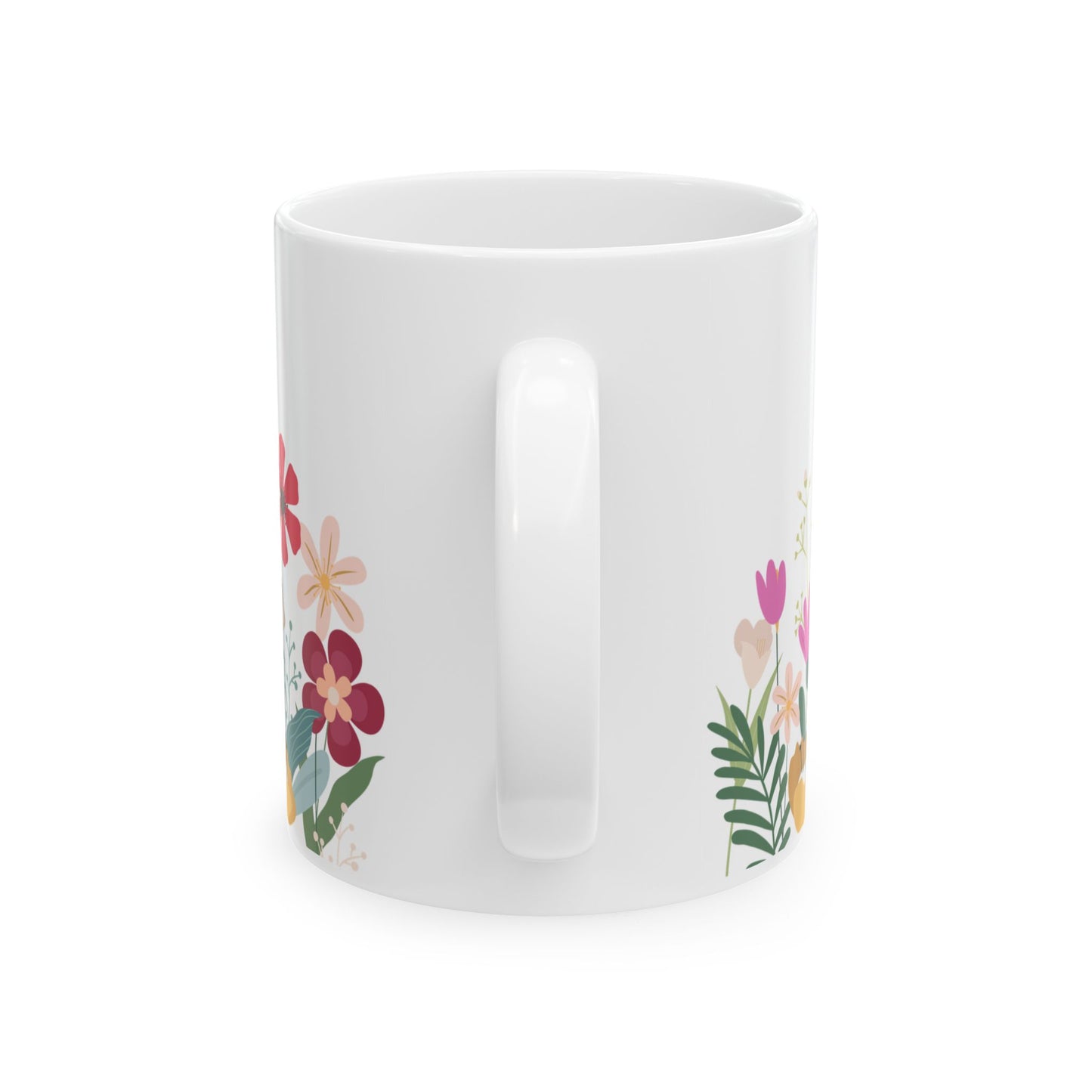 Floral Mom Mug - Perfect Gift for Mother's Day, Birthdays, Special Occasions,
