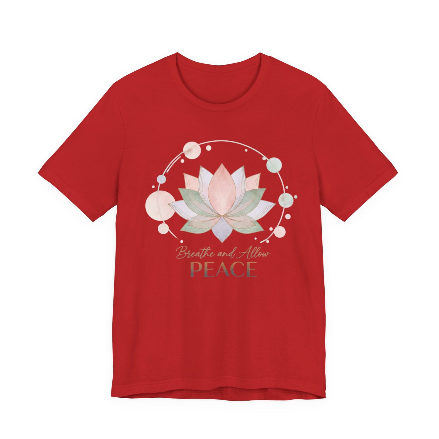 Mindful & Into Peace Tee | self care shirt, boundary quote