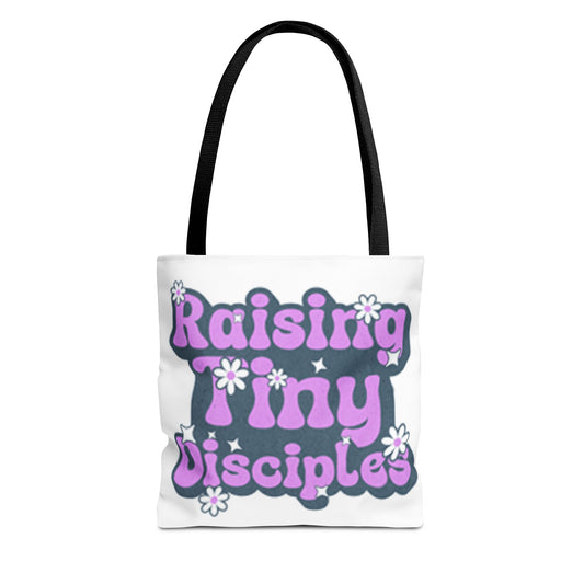 Raising Tiny Disciples Tote Bag - Stylish & Fun Eco-Friendly Bag for Parents