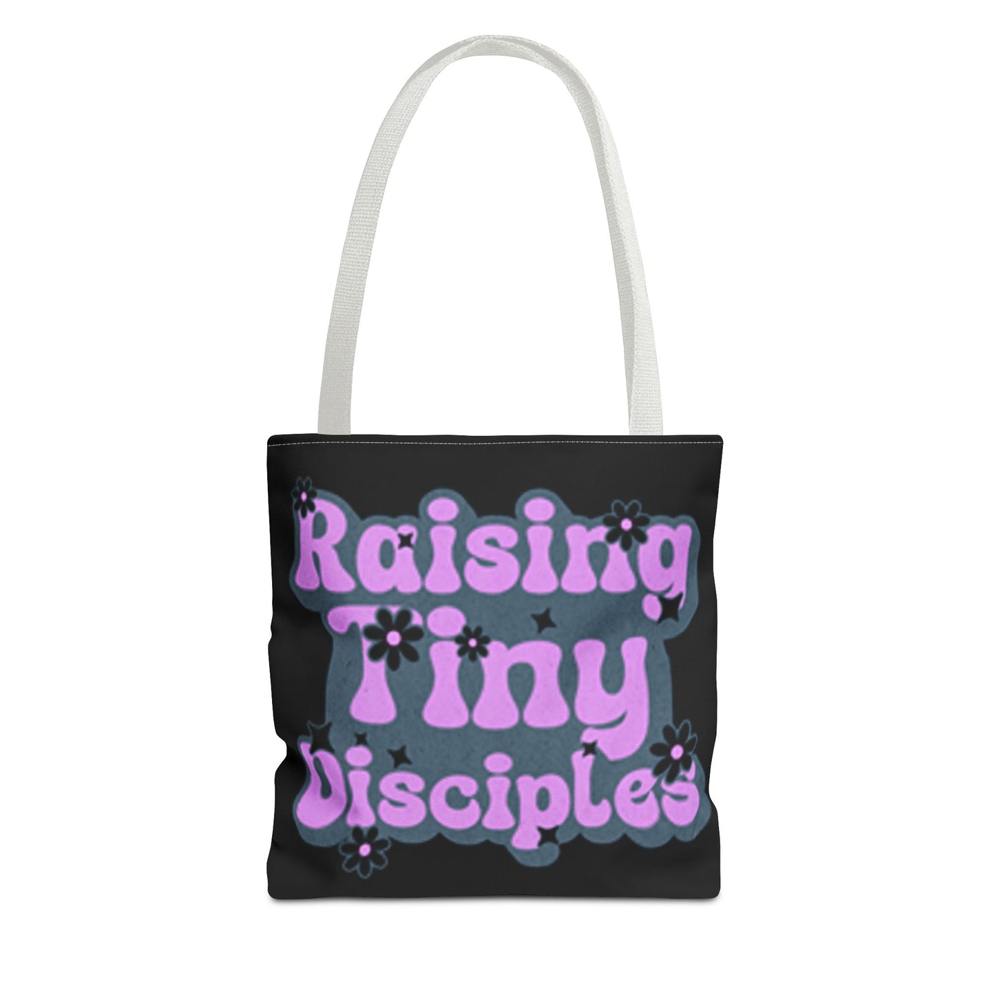 Raising Tiny Disciples Tote Bag - Eco-Friendly Bag for Moms & Caregivers