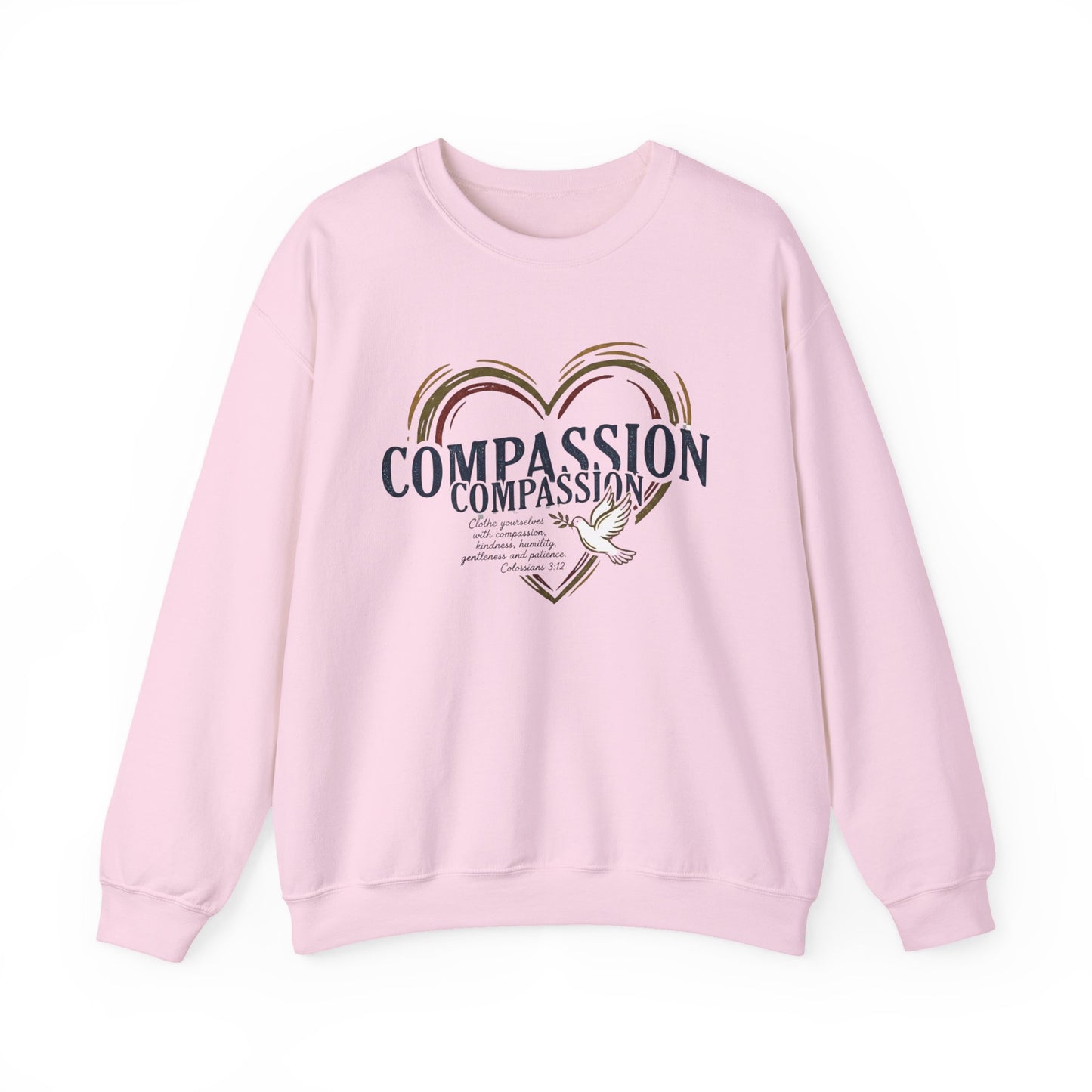 Compassion Heart Compassion Crewneck Sweatshirt
