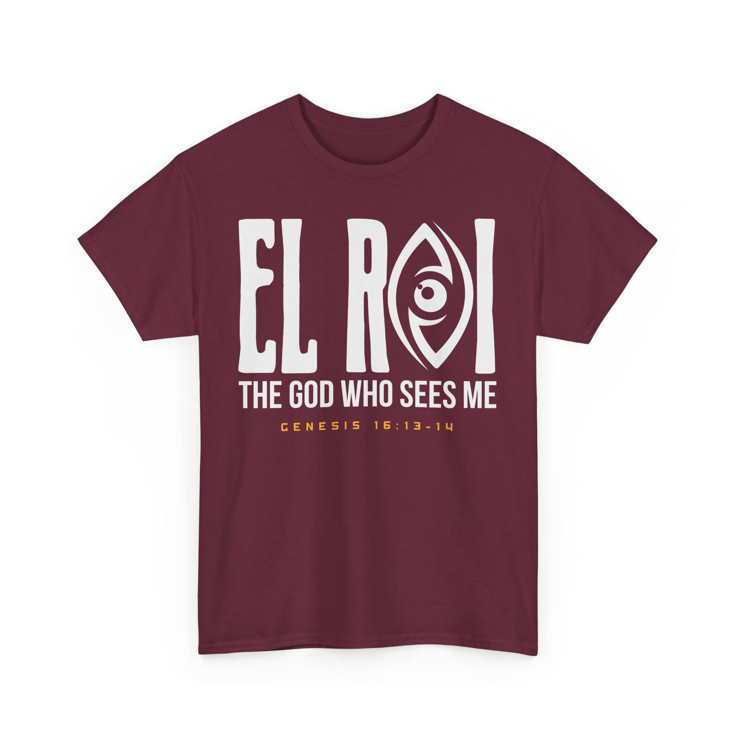 EL ROI The God That Sees Me Unisex Tee - Inspirational Christian T-shirt