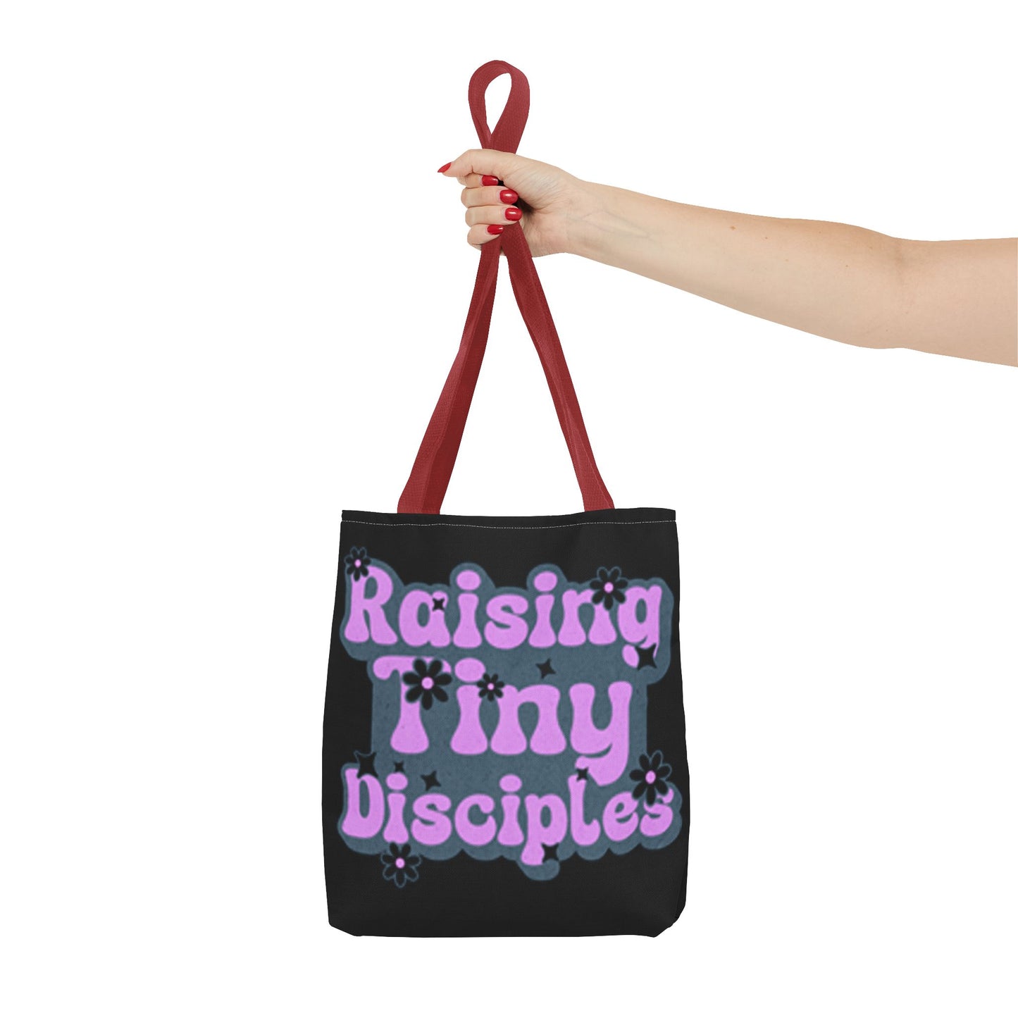 Raising Tiny Disciples Tote Bag - Eco-Friendly Bag for Moms & Caregivers