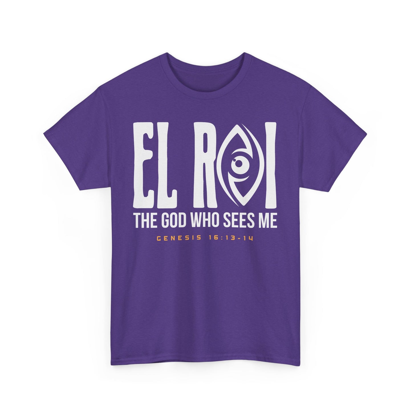 EL ROI The God That Sees Me Unisex Tee - Inspirational Christian T-shirt