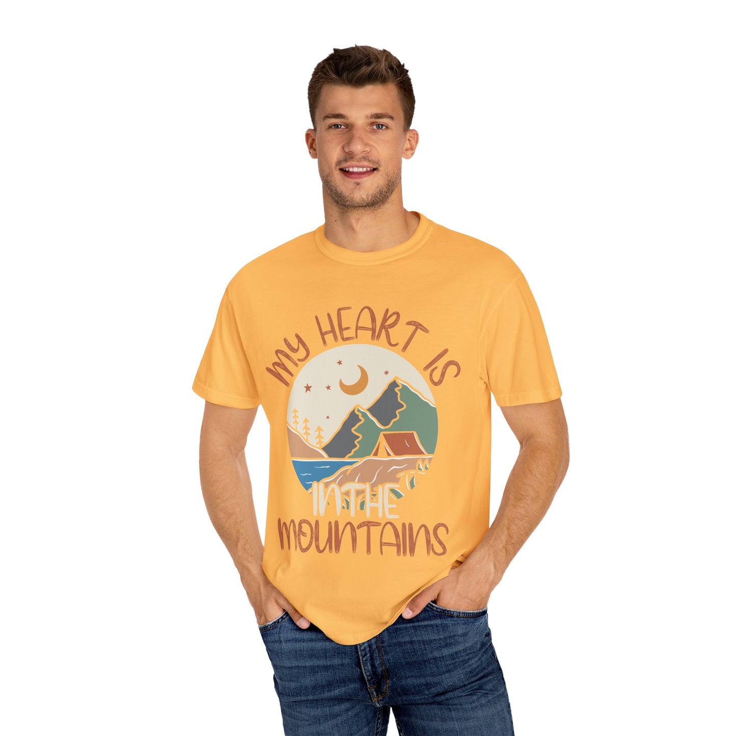 My Heart is in the Mountains Unisex T-Shirt – Perfect for Nature Lovers