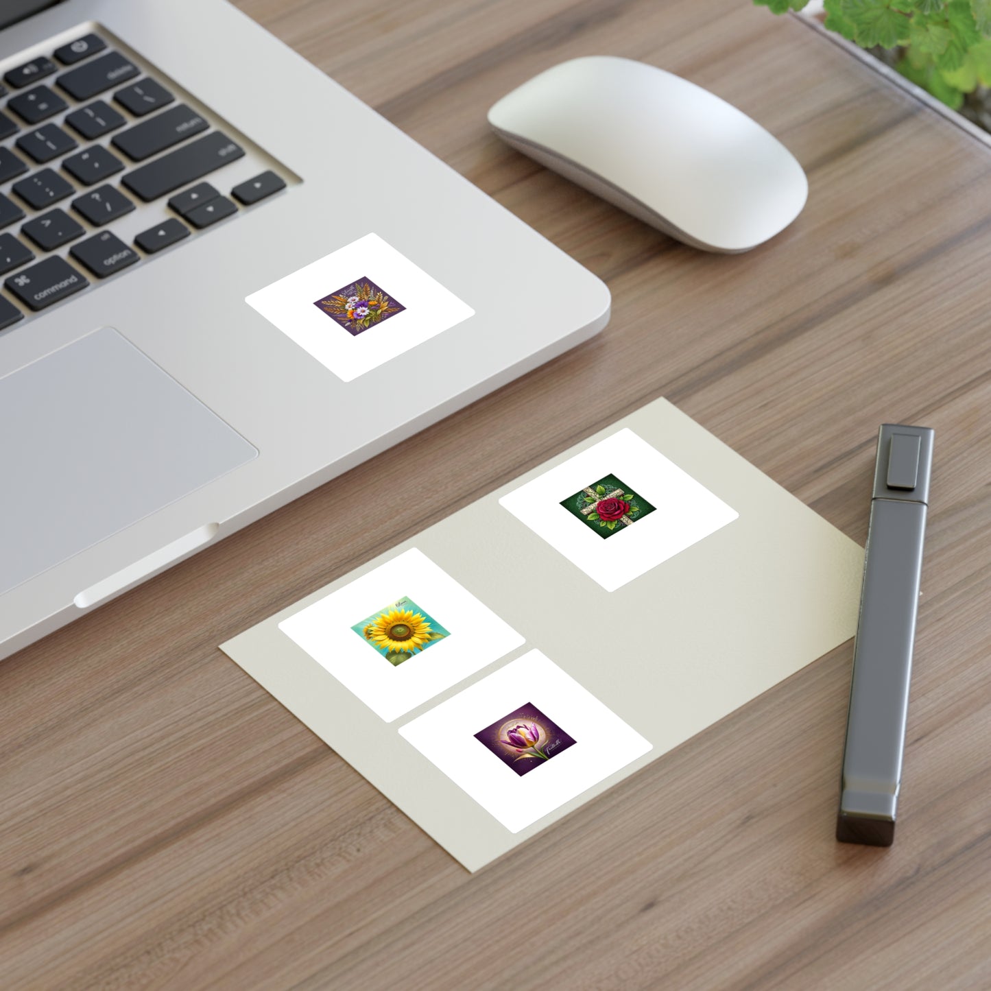 Christian Flowers Sticker Sheets