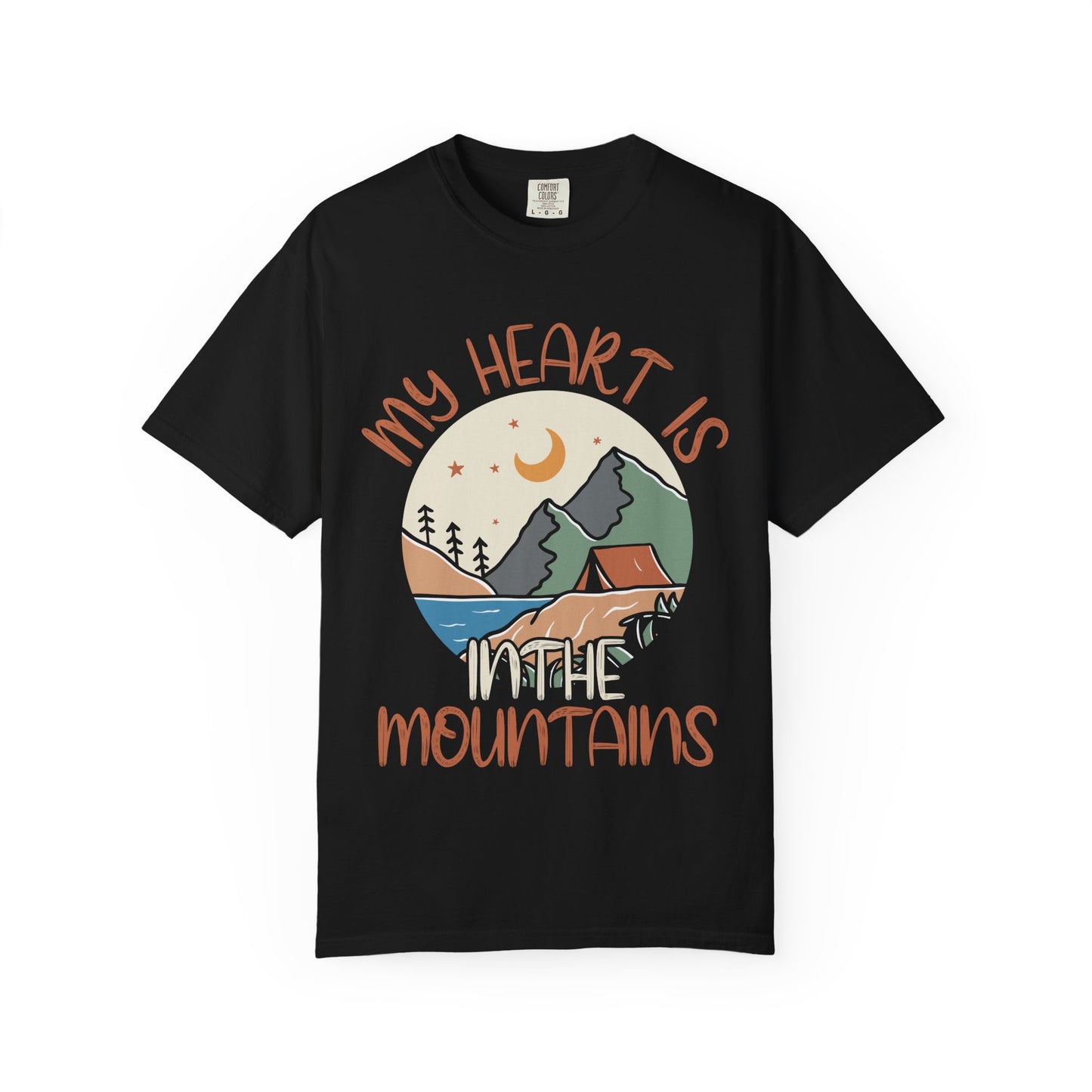 My Heart is in the Mountains Unisex T-Shirt – Perfect for Nature Lovers