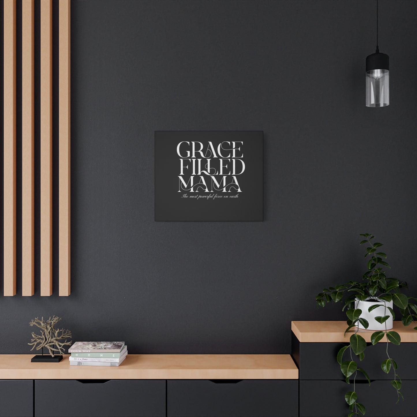 Inspirational Canvas Art for Moms - Grace Filled Mama