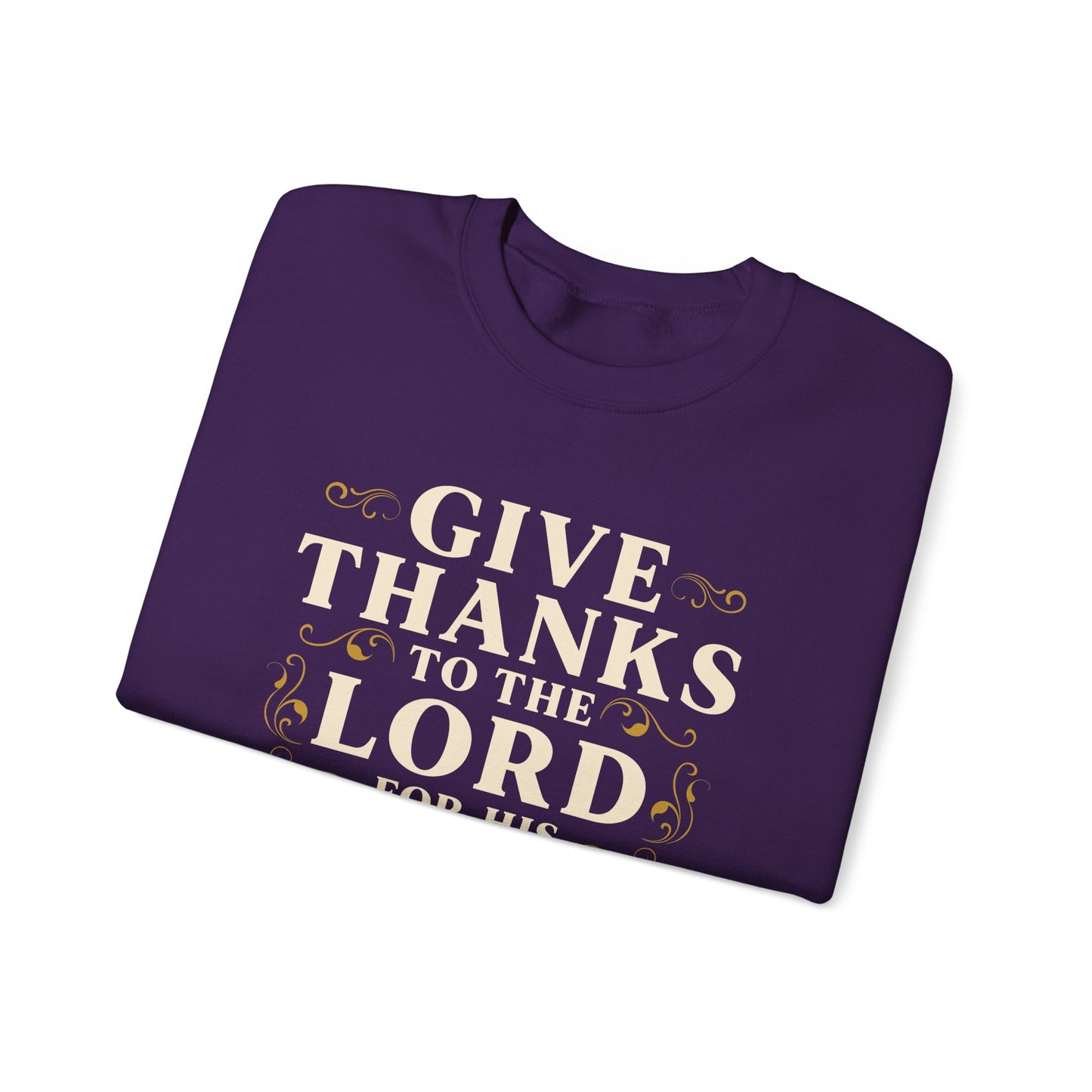 Faithful Love Crewneck Sweatshirt - Christian Gift, Thanksgiving Apparel