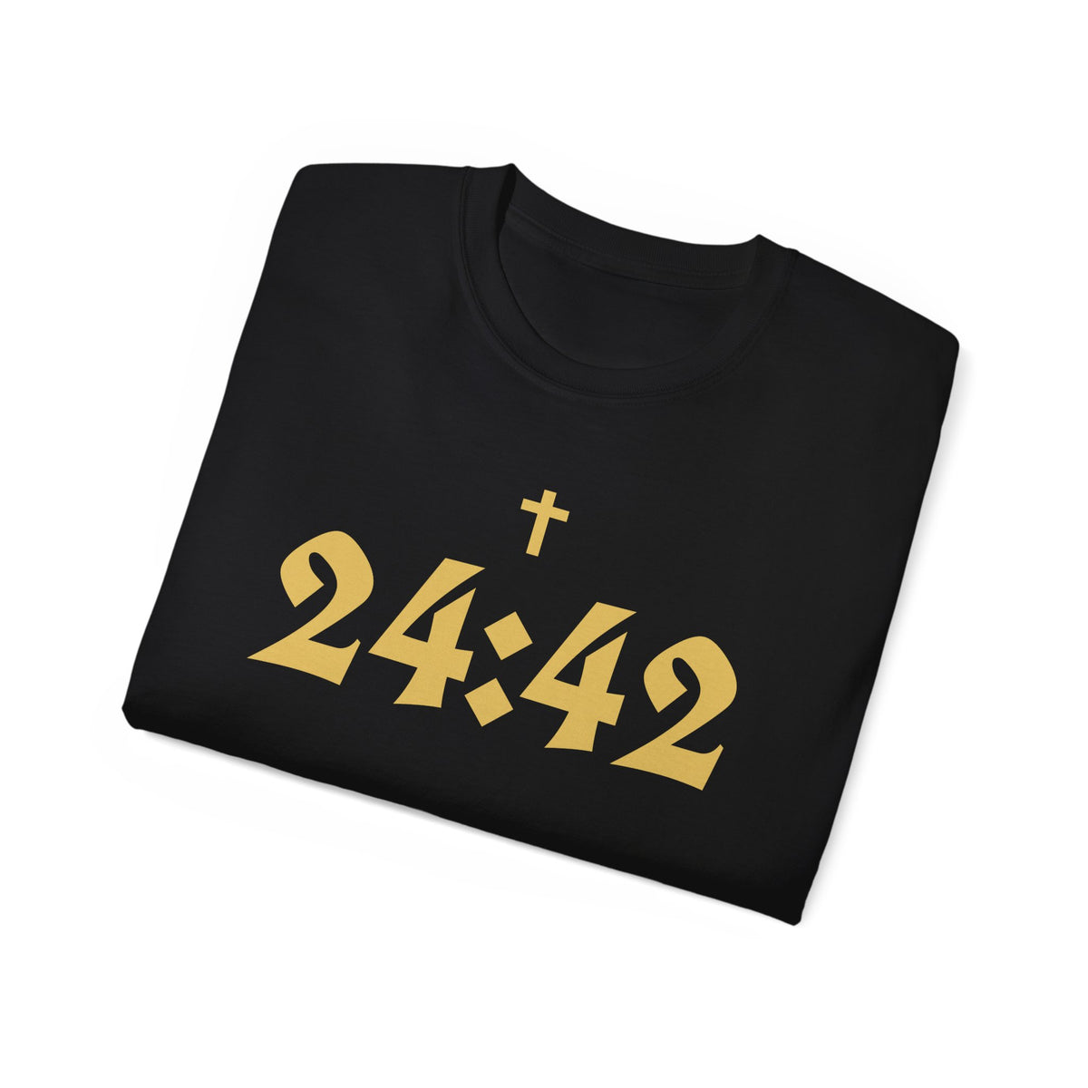Matthew 24:42 Scripture Tee | Cross Bible Verse Shirt