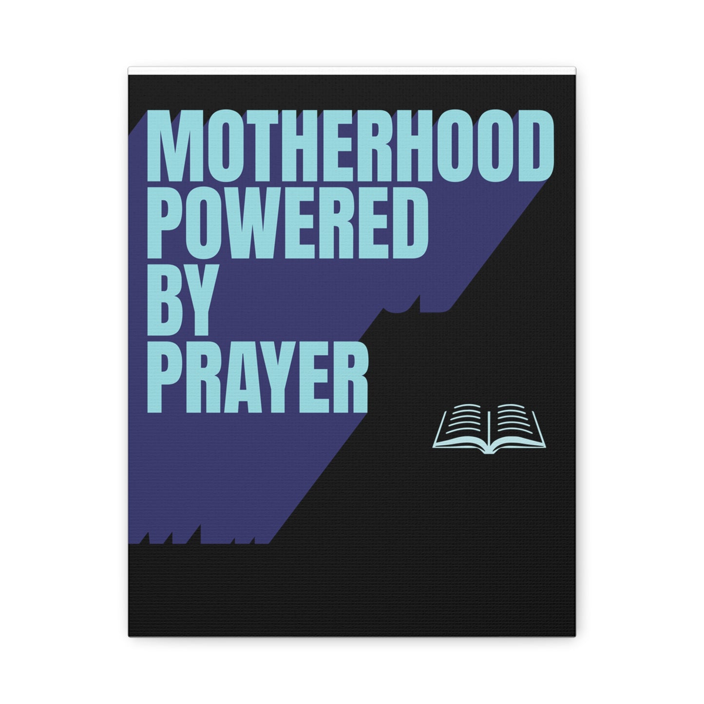 Inspirational Canvas Art - Motherhood Powered By Prayer