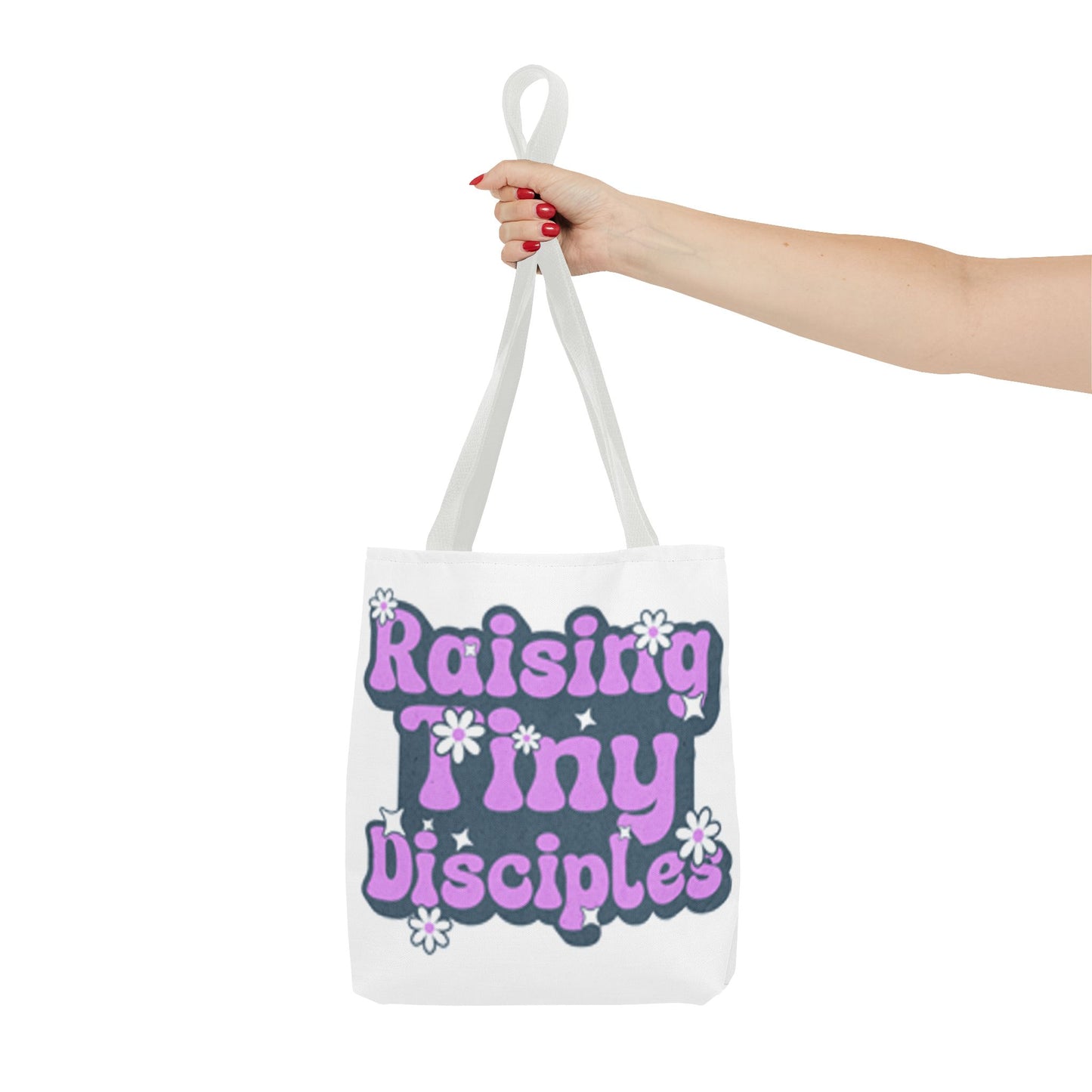 Raising Tiny Disciples Tote Bag - Stylish & Fun Eco-Friendly Bag for Parents