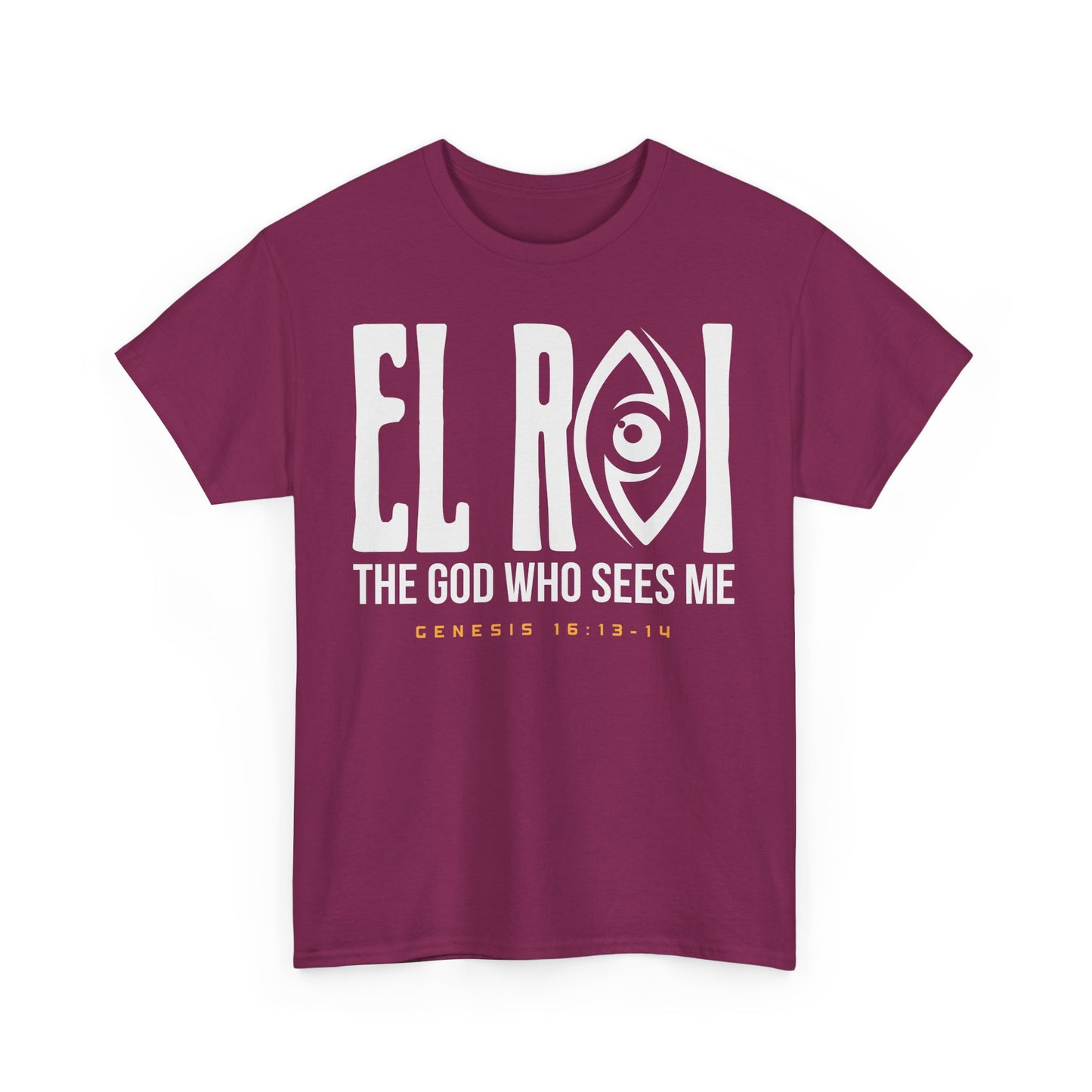 EL ROI The God That Sees Me Unisex Tee - Inspirational Christian T-shirt